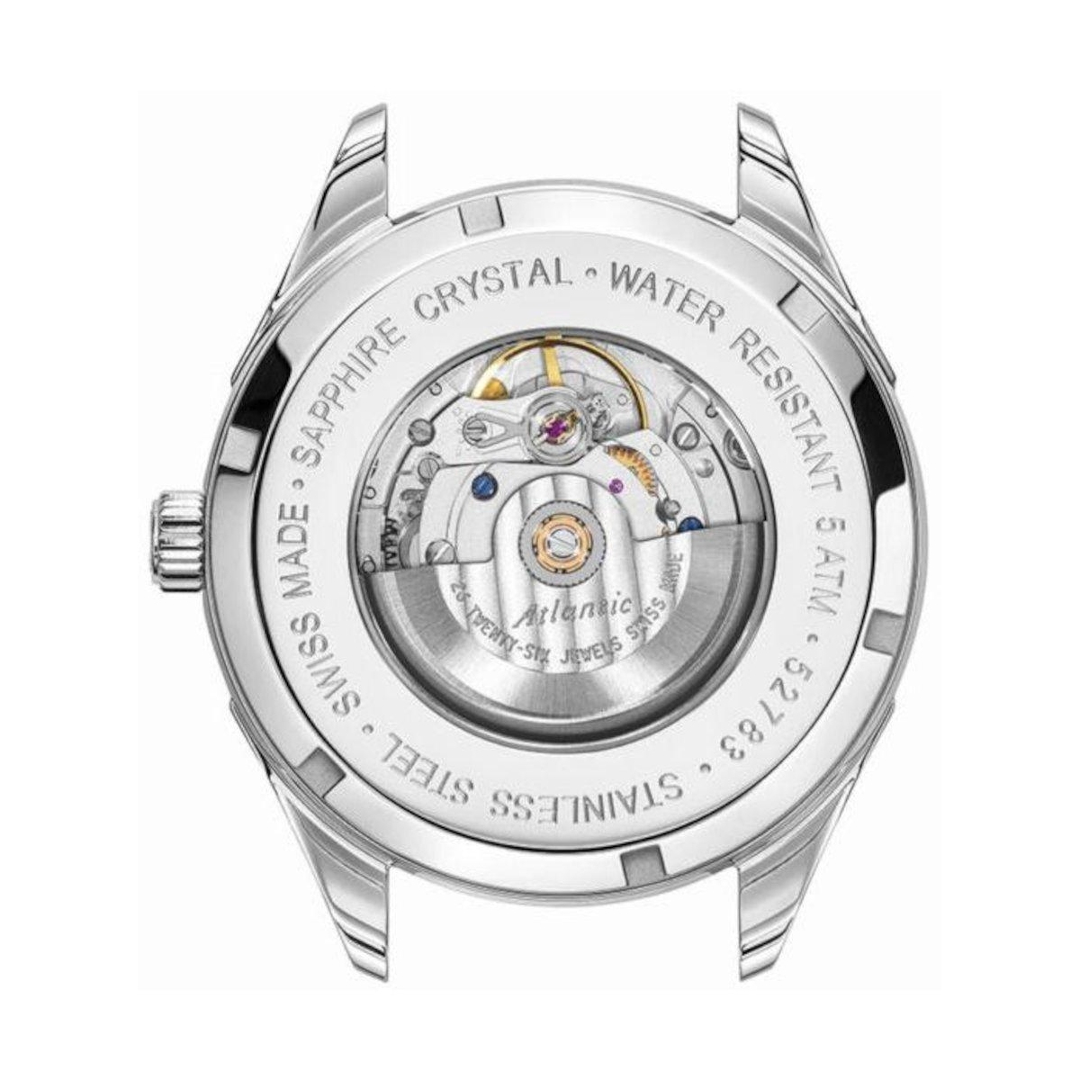 ZEGAREK ATLANTIC WORLDMASTER MOONPHASE GREEN AVENTURINE