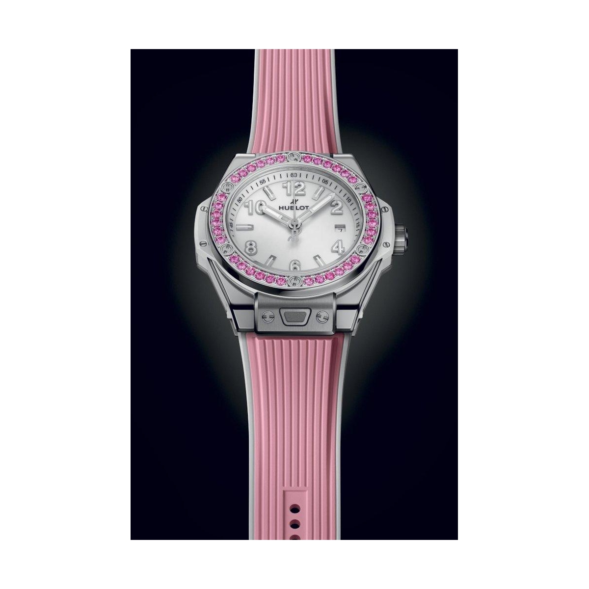 ZEGAREK HUBLOT BIG BANG ONE CLICK JOYFUL STEEL PINK
