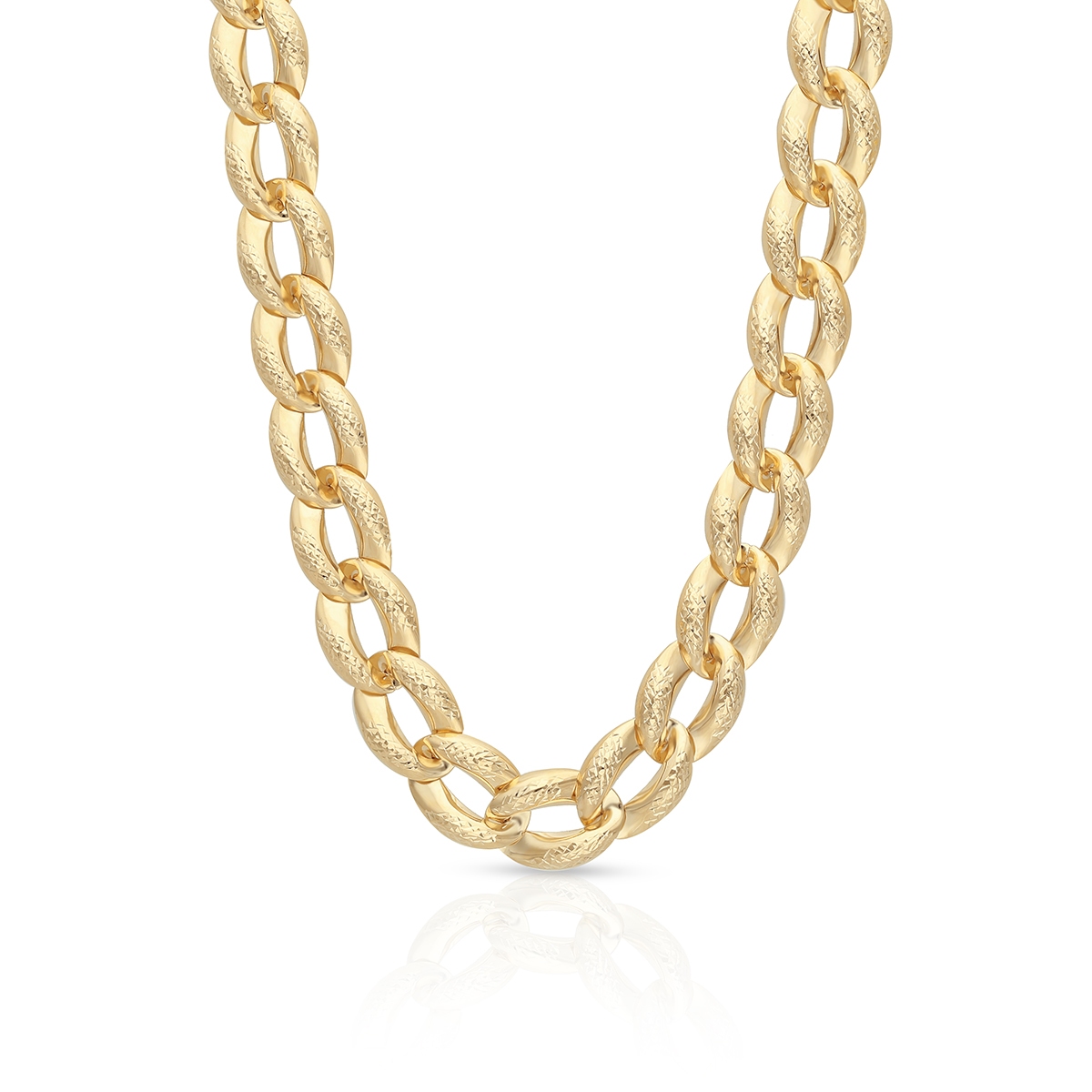 Naszyjnik złoty pancerka