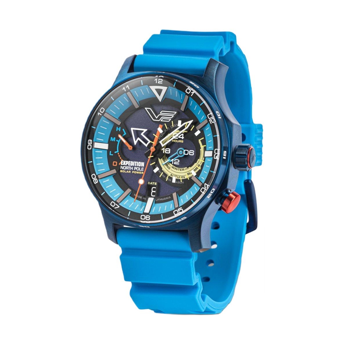 ZEGAREK VOSTOK EUROPE EXPEDITION NORTH POLE 1 POLAR ICE SOLAR