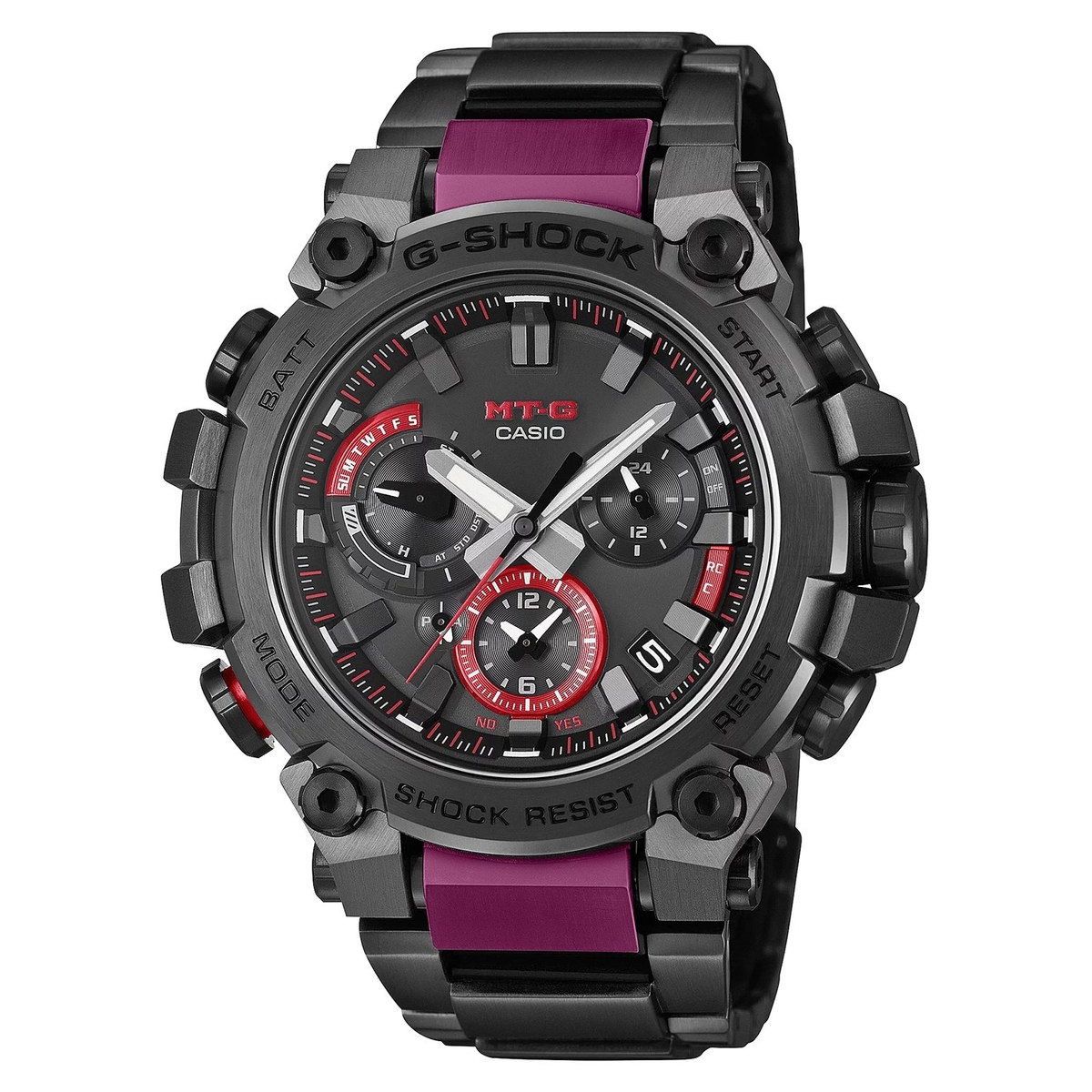 ZEGAREK G-SHOCK EXCLUSIVE Metal Twisted G-Dual Core Guard