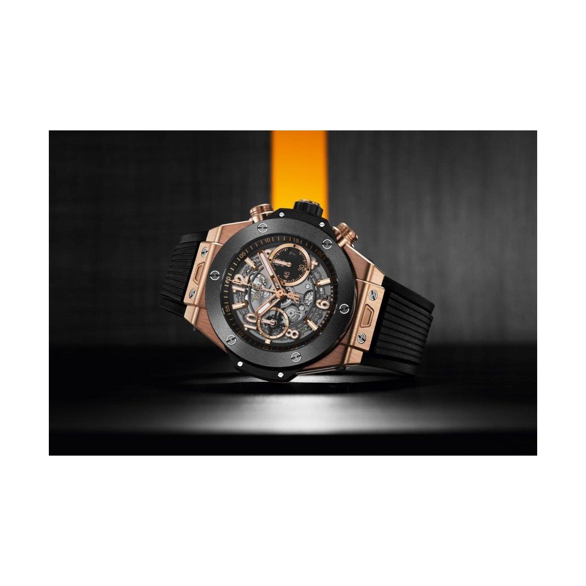 ZEGAREK HUBLOT BIG BANG UNICO KING GOLD CERAMIC