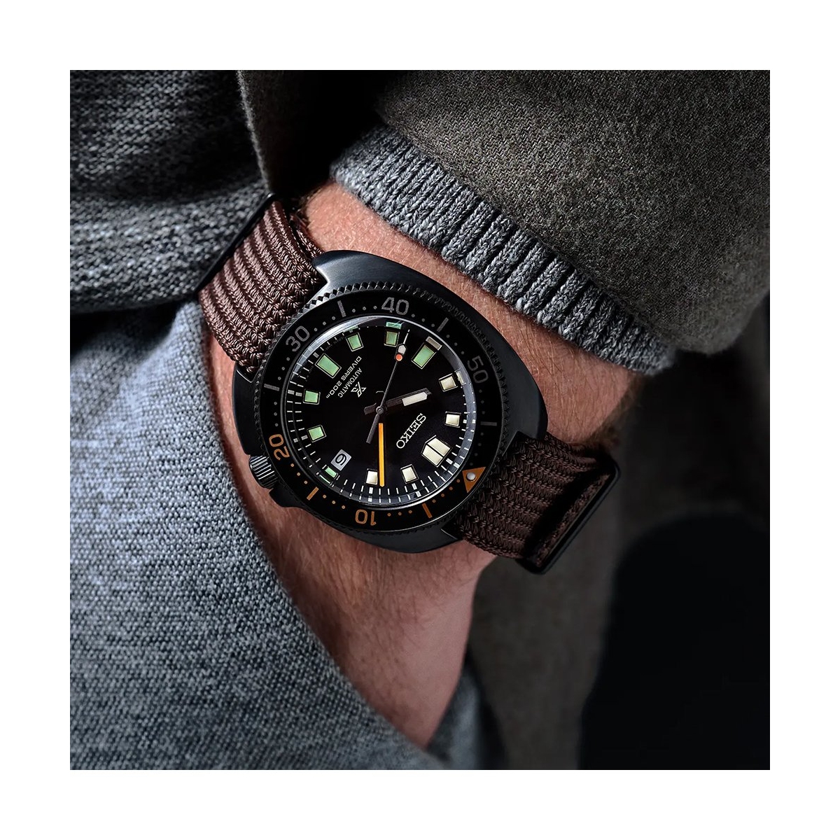 ZEGAREK SEIKO PROSPEX SEA 1970 MECHANICAL DIVER''S LIMITED EDITION