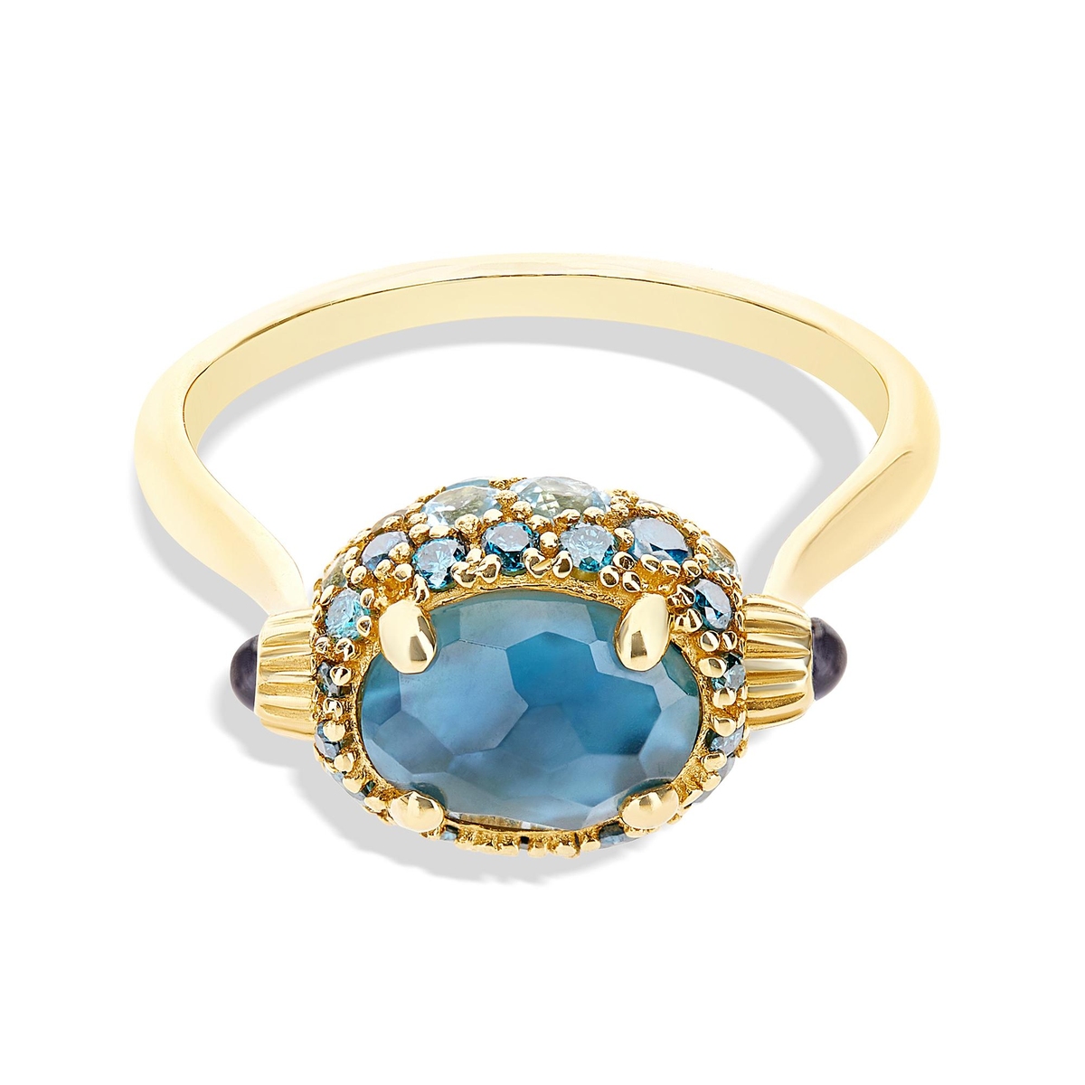 Pierścionek złoty NANIS