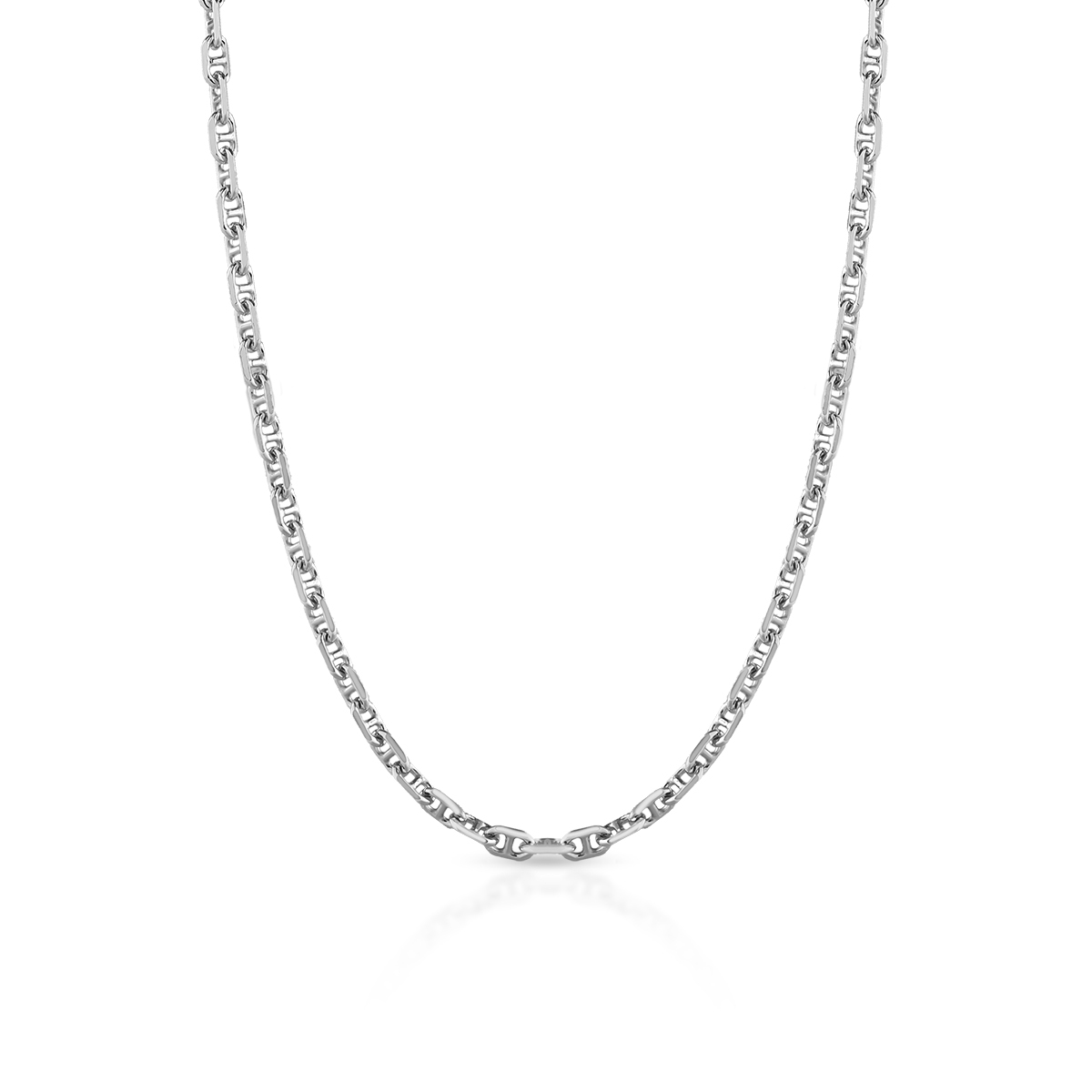 Łańcuszek srebrny gucci