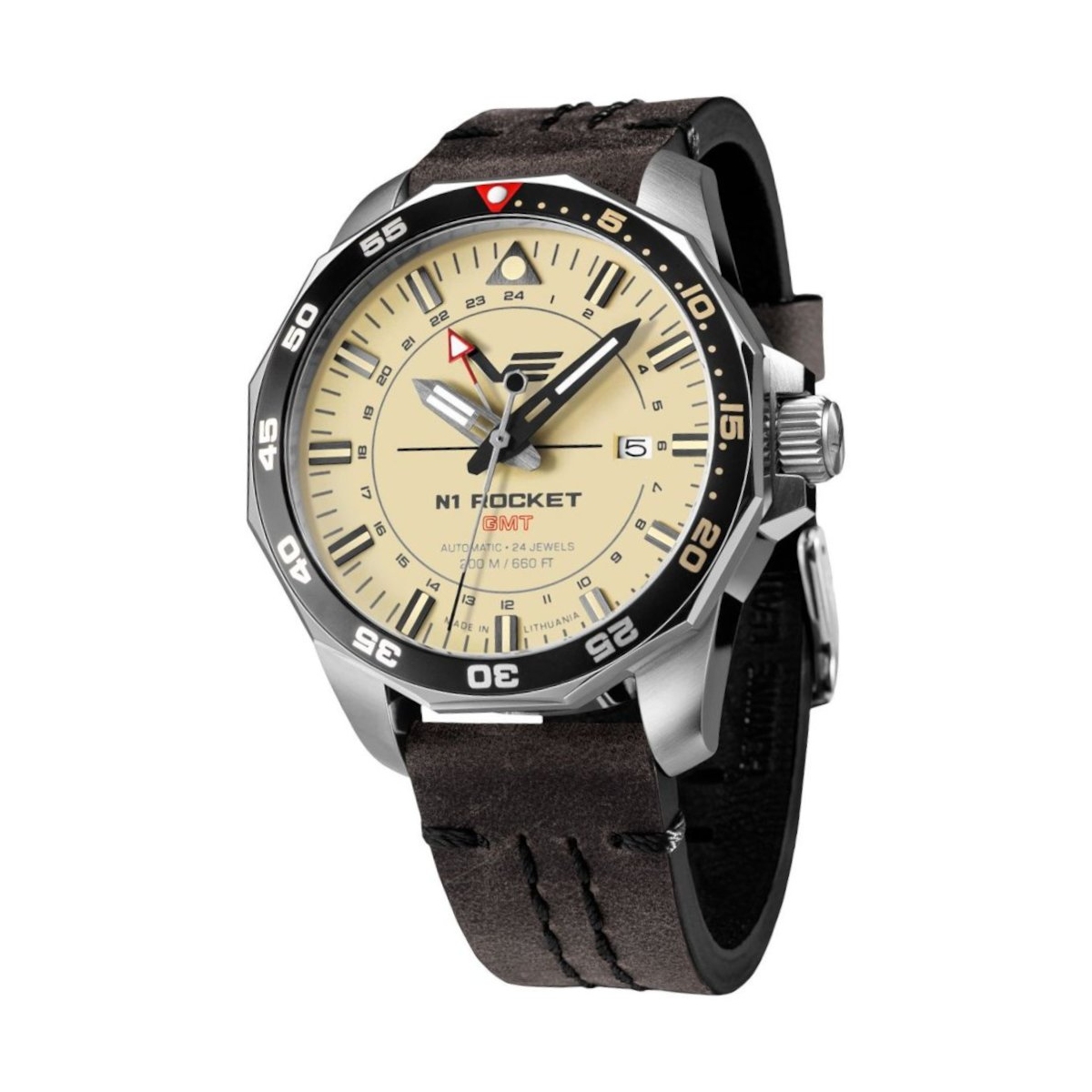 ZEGAREK VOSTOK EUROPE ROCKET N-1 AUTOMATIC GMT