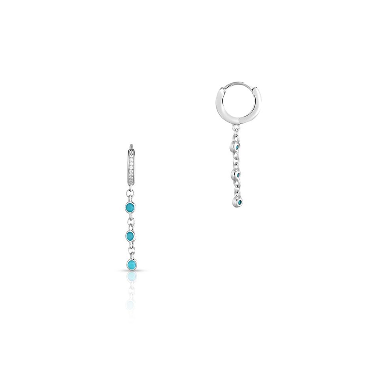 Kolczyki srebrne Laguna