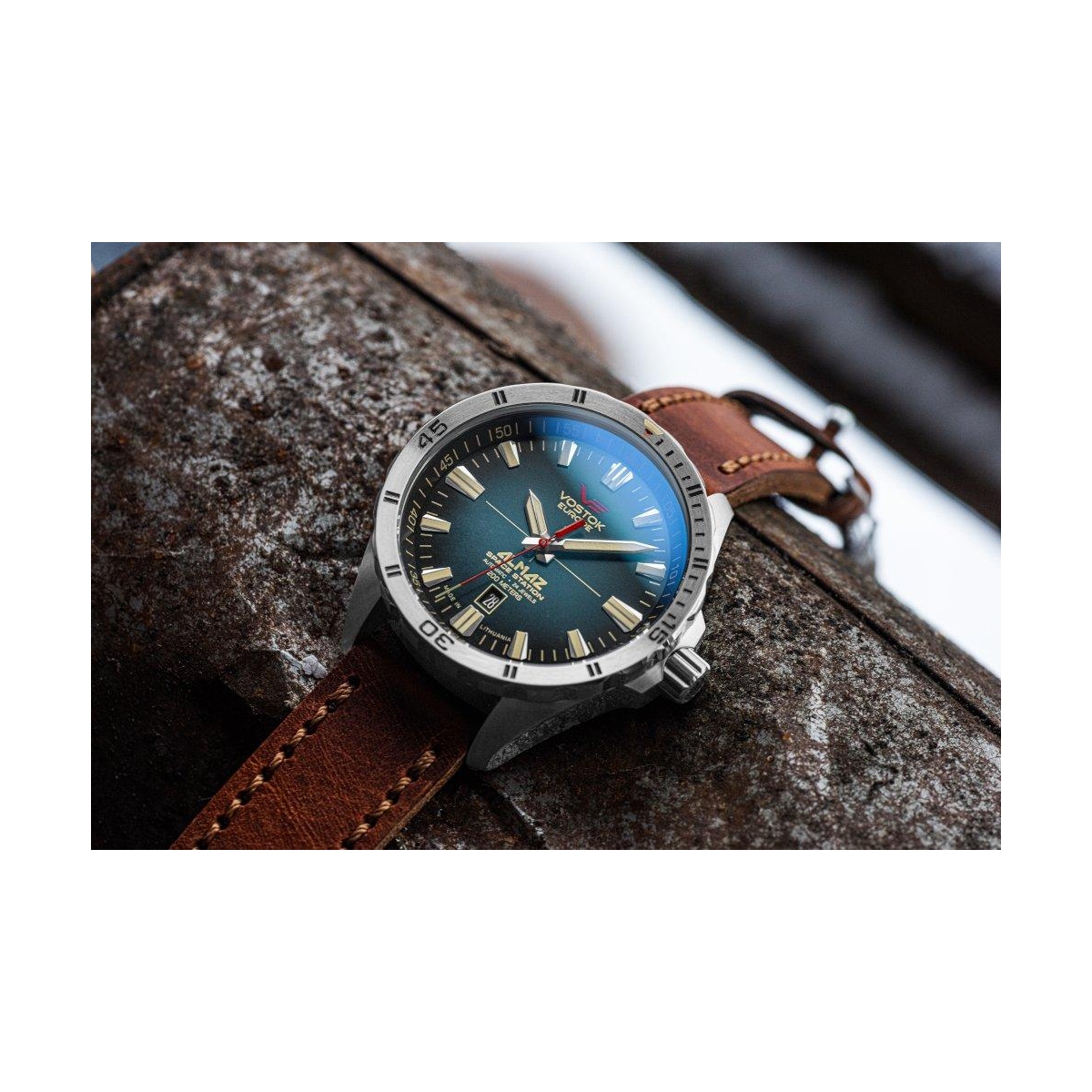 ZEGAREK VOSTOK EUROPE ALMAZ SPACE STATION AUTOMATIC