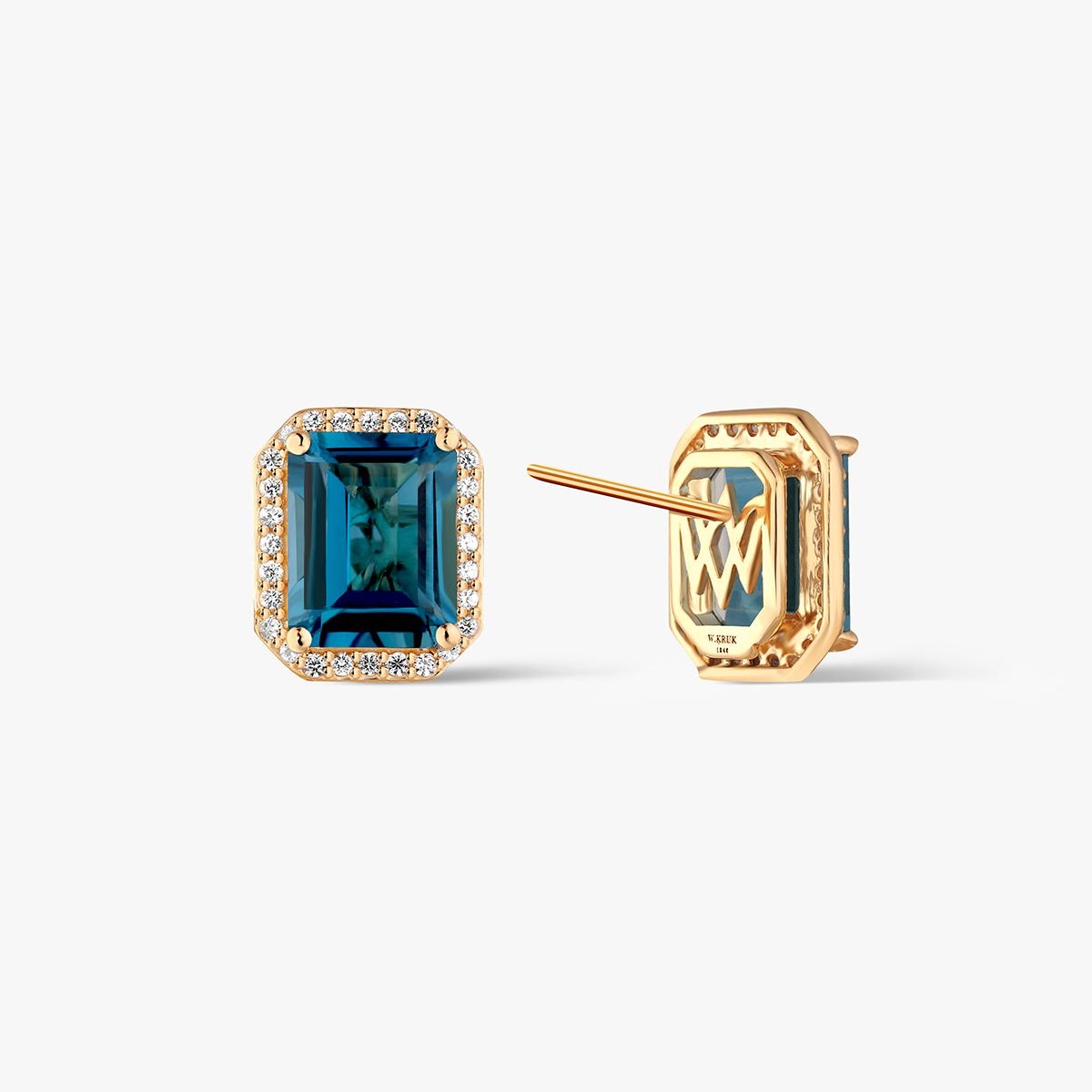 Kolczyki złote Diva