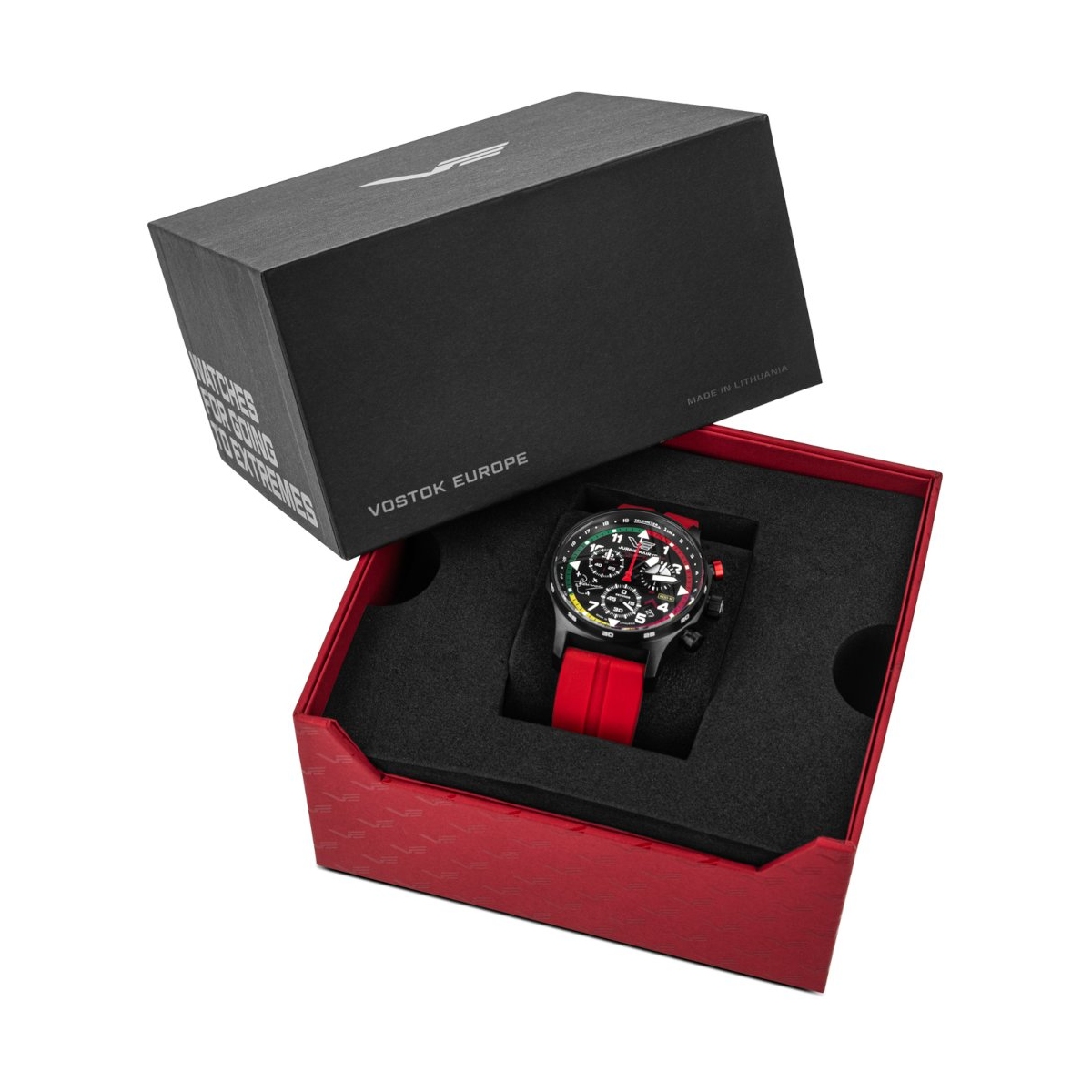 ZEGAREK VOSTOK EUROPE EXPEDITION JURGIS KAIRYS UNLIMITED AEROBATICS EDITION