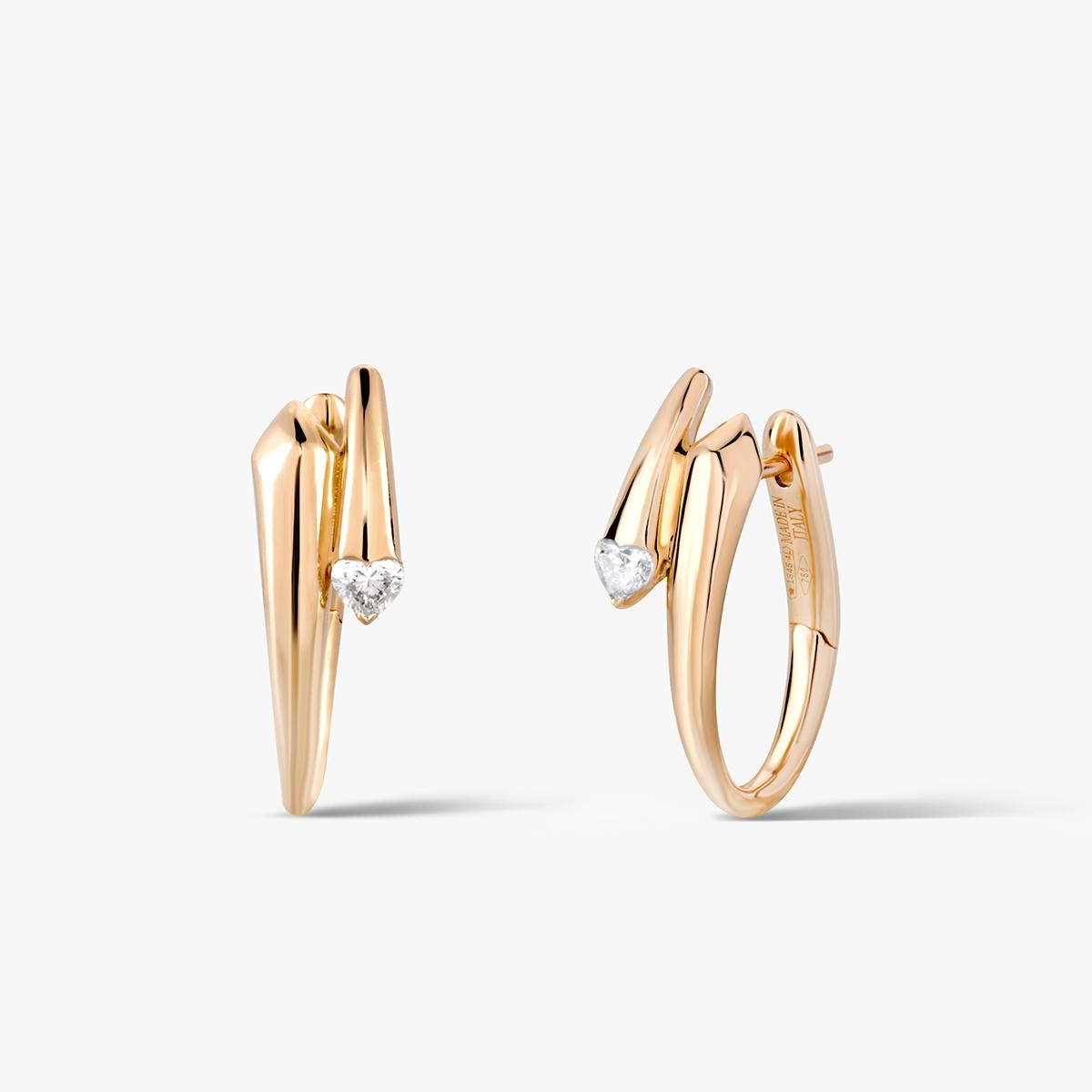 Kolczyki złote Recarlo