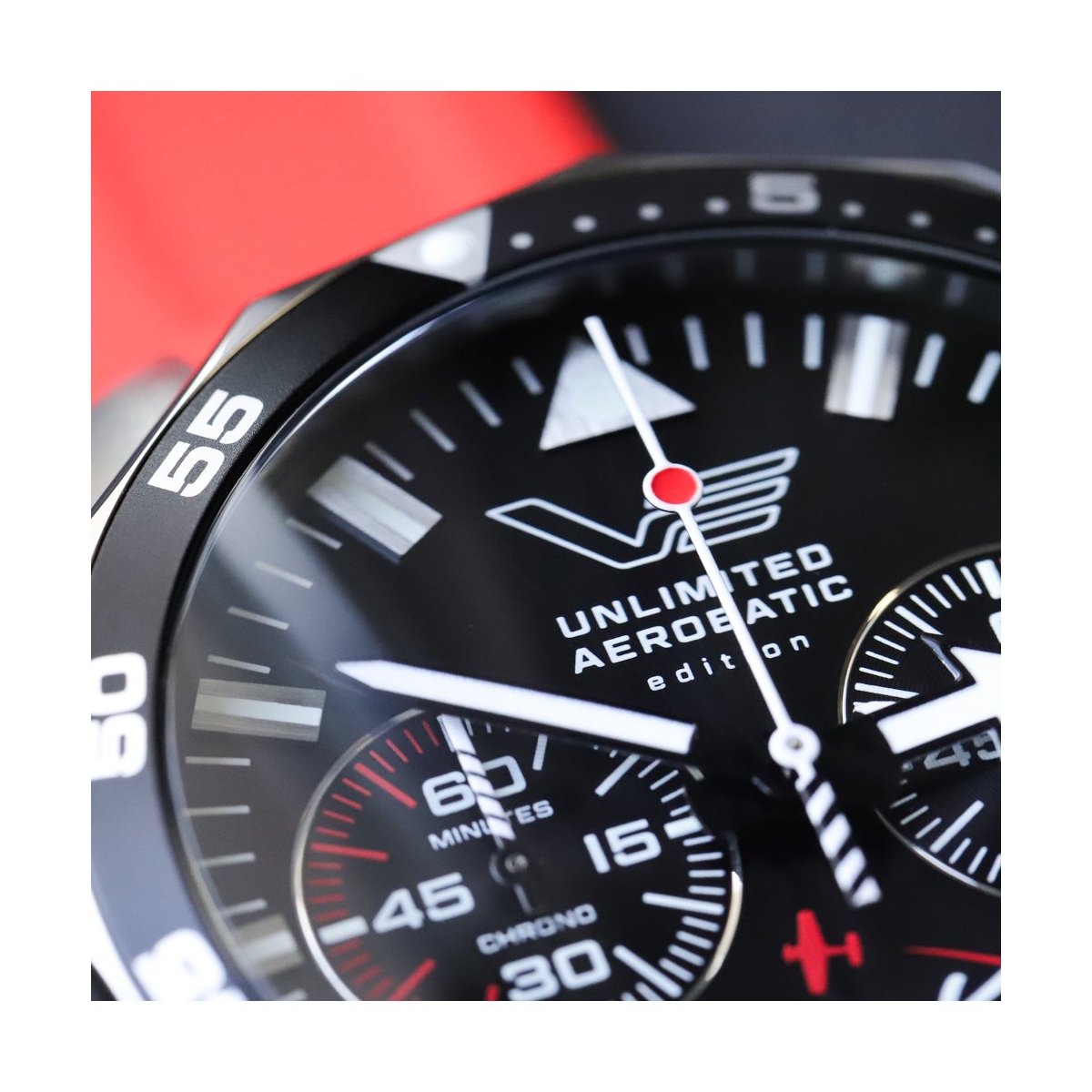 ZEGAREK VOSTOK EUROPE ROCKET N-1 JURGIS KAIRYS CHRONO SPECIAL EDITION