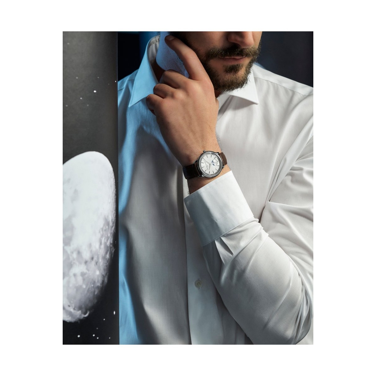 ZEGAREK FREDERIQUE CONSTANT CLASSICS MONETA MOONPHASE