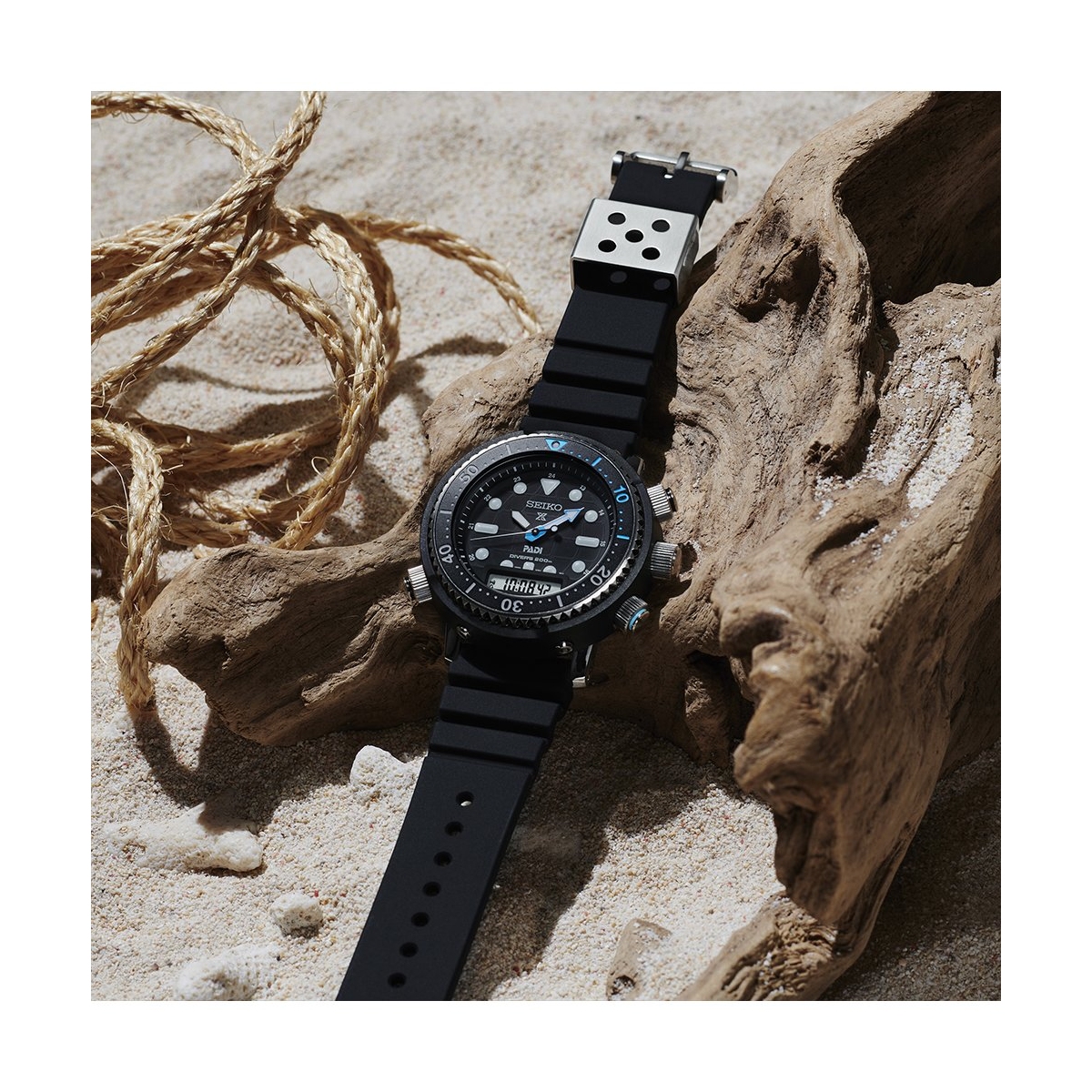 ZEGAREK SEIKO PROSPEX SOLAR HYBRID DIVER''S PADI 40TH ANNIVERSARY