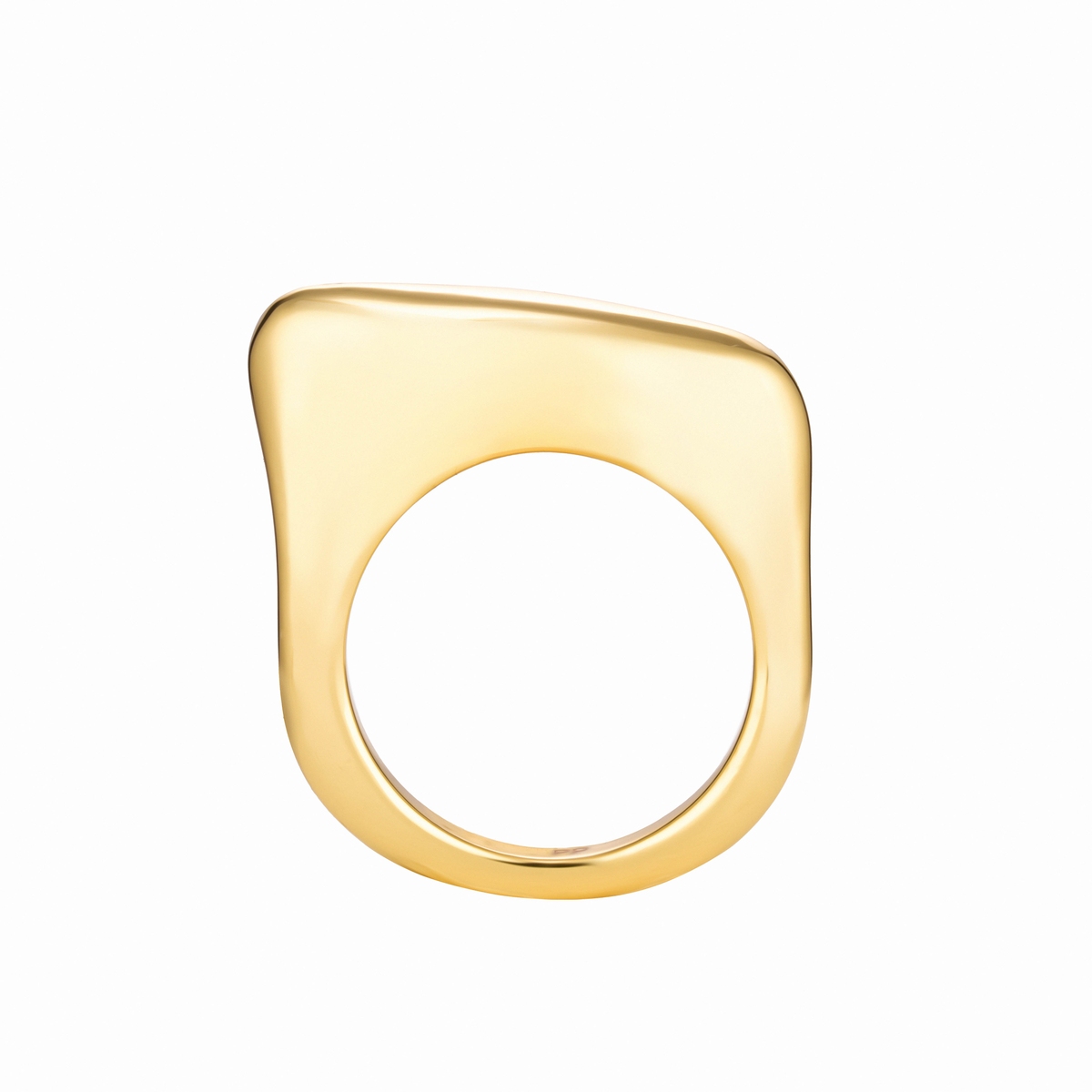 Pierścionek mosiądz Basics