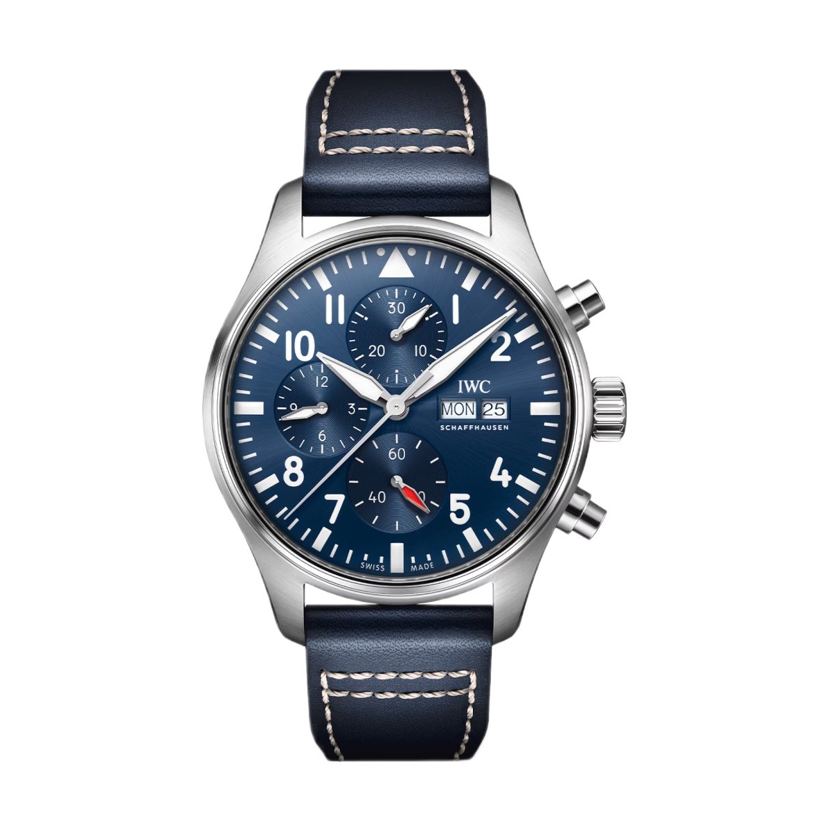ZEGAREK IWC SCHAFFHAUSEN PILOT'S AUTOMATIC CHRONOGRAPH