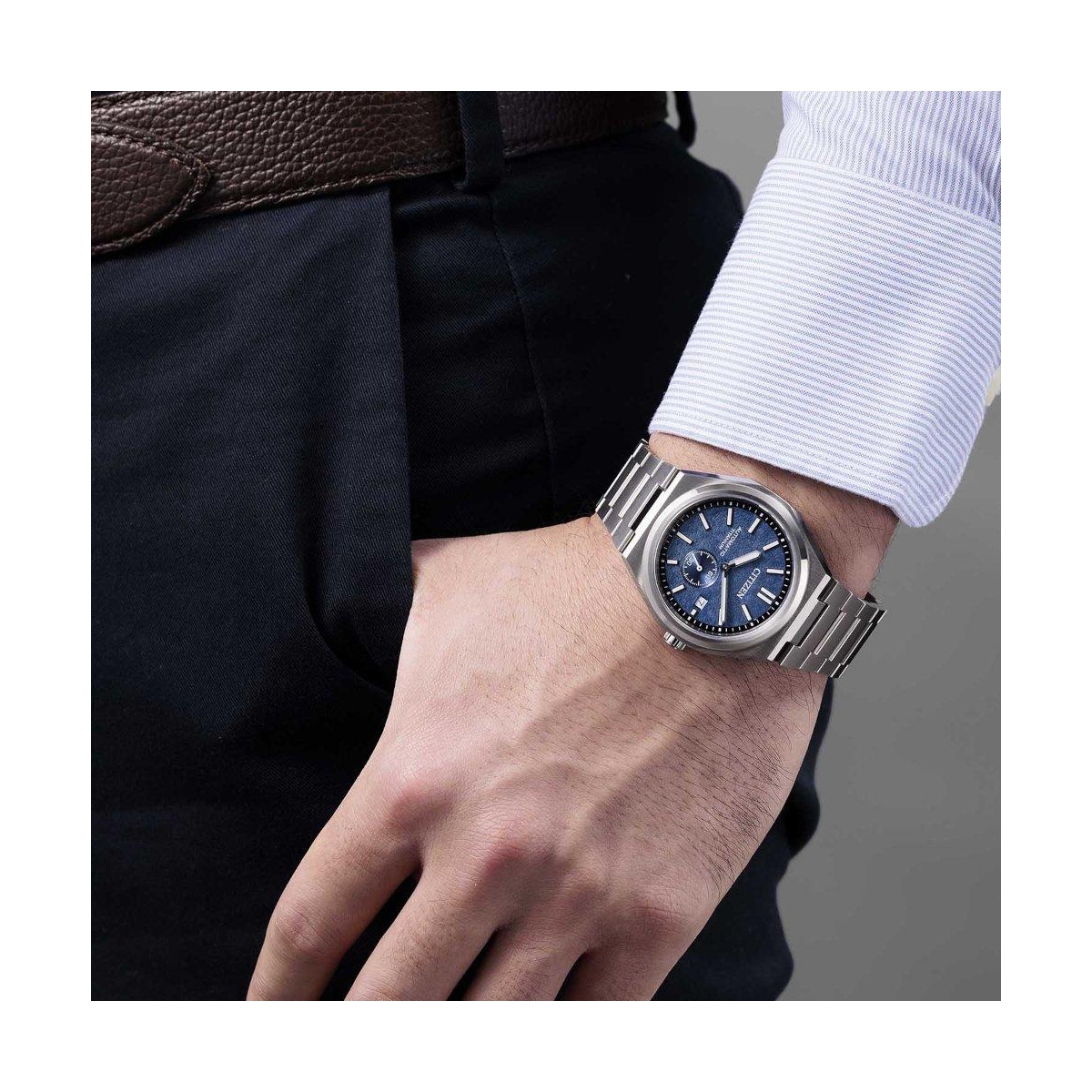 ZEGAREK CITIZEN SUPER TITANIUM ZENSHIN MECHANICAL