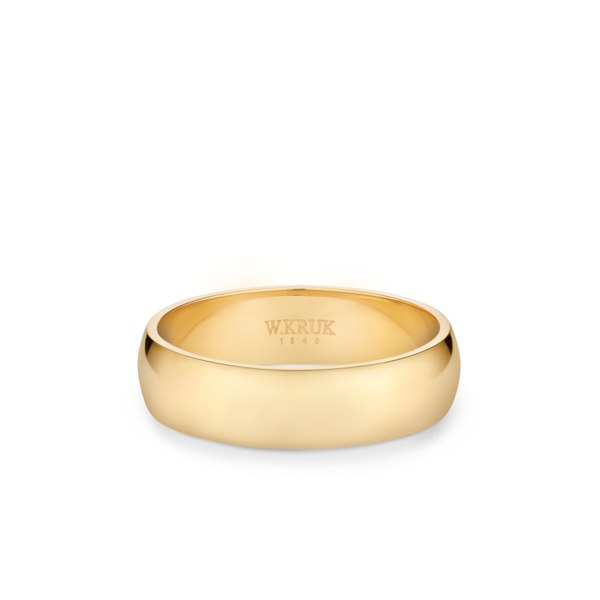 Obrączka złota PROMISO męska