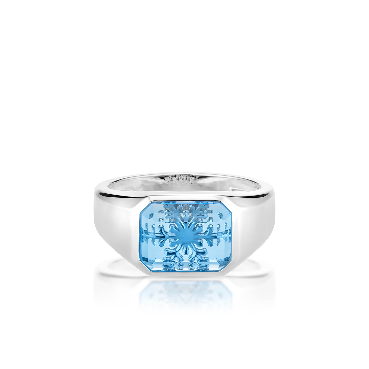 Pierścionek srebrny Baśniowa