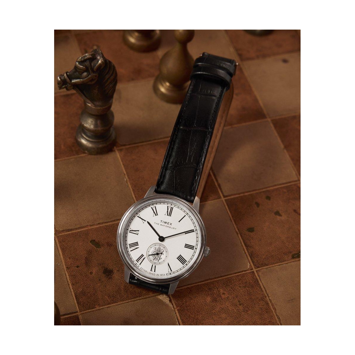 ZEGAREK TIMEX WATERBURY METROPOLITAN SUB-SECOND