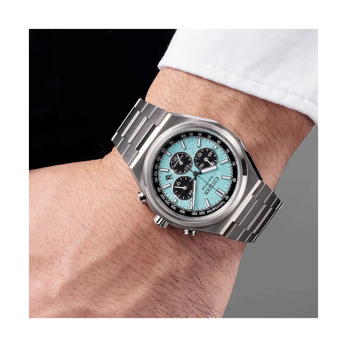 ZEGAREK CITIZEN ZENSHIN SUPER TITANIUM CHRONOGRAPH