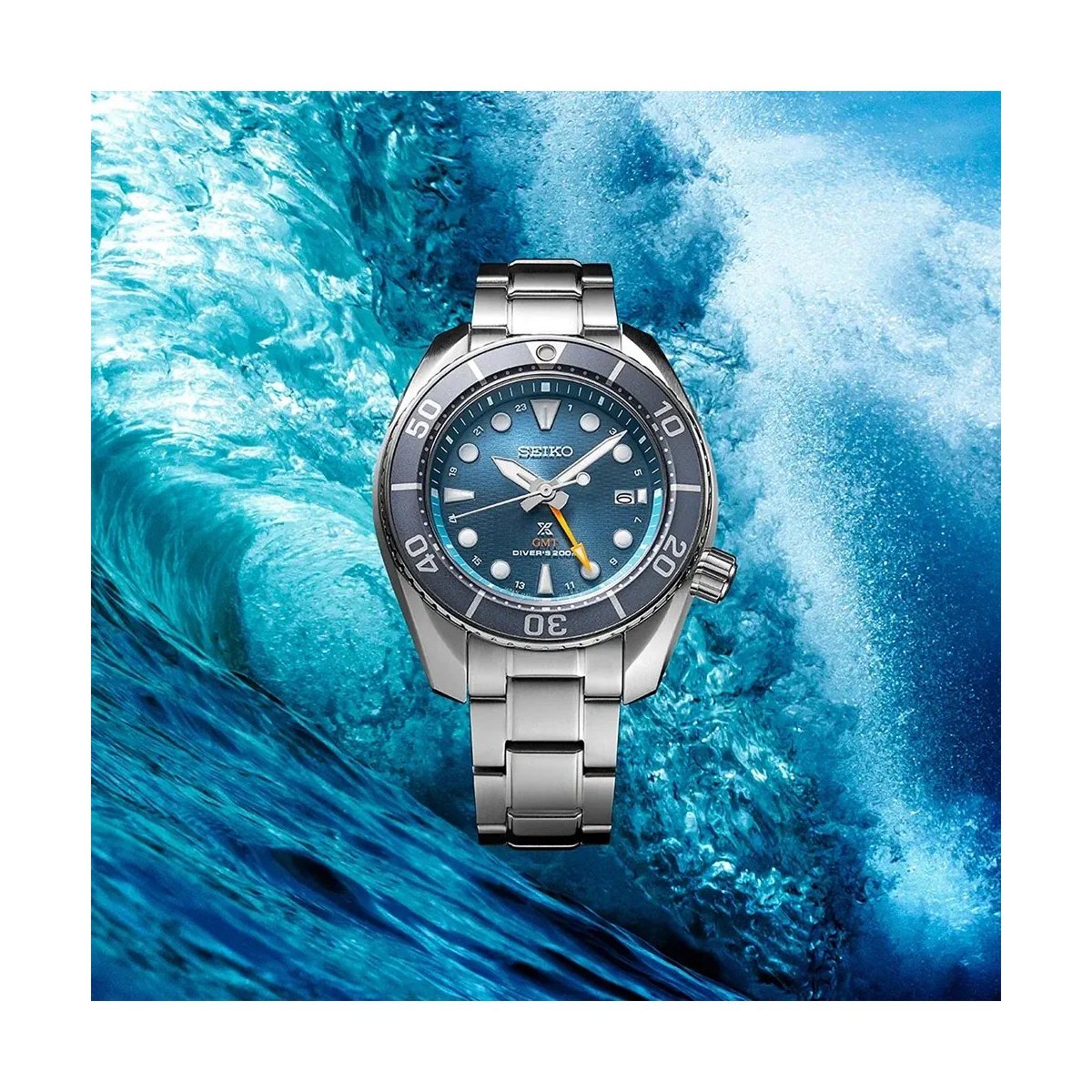 ZEGAREK SEIKO PROSPEX SEA SOLAR GMT