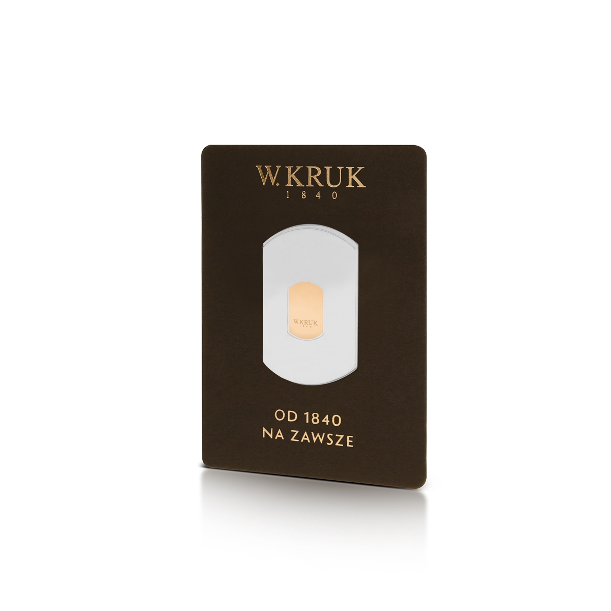 Złota blaszka W.KRUK