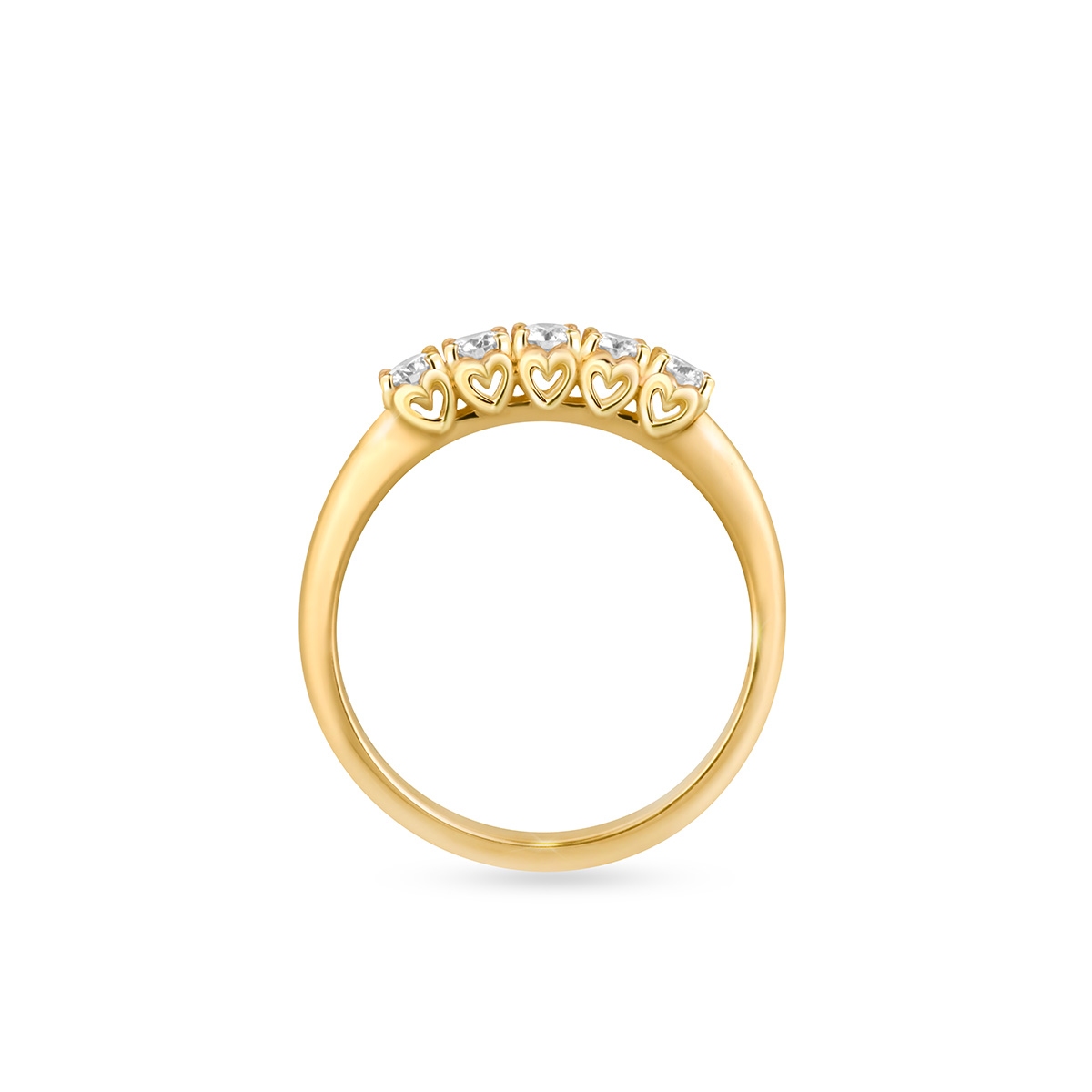 Pierścionek złoty Recarlo