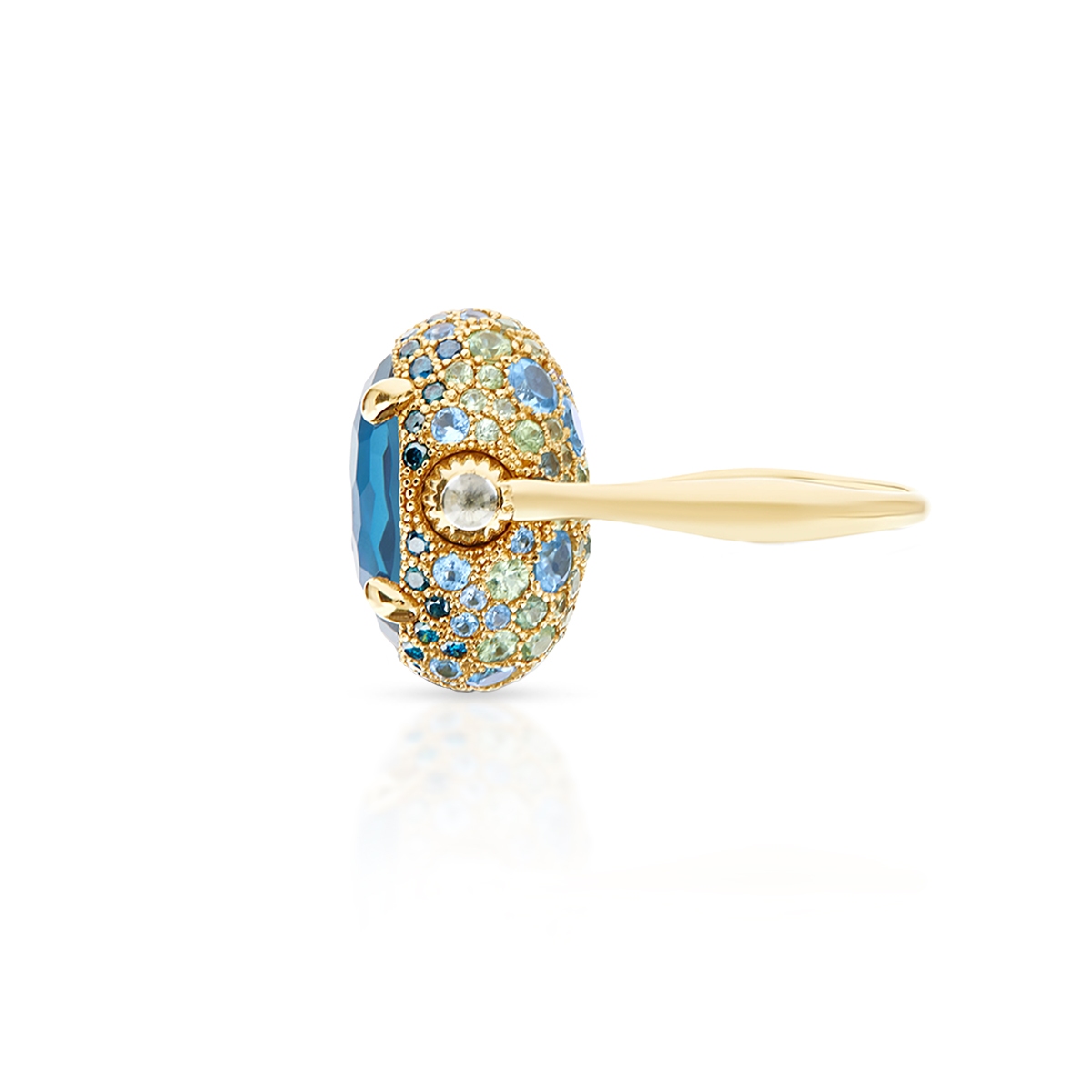 Pierścionek złoty NANIS