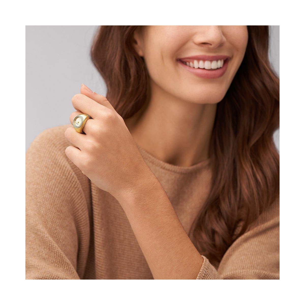 ZEGAREK FOSSIL WATCH RING