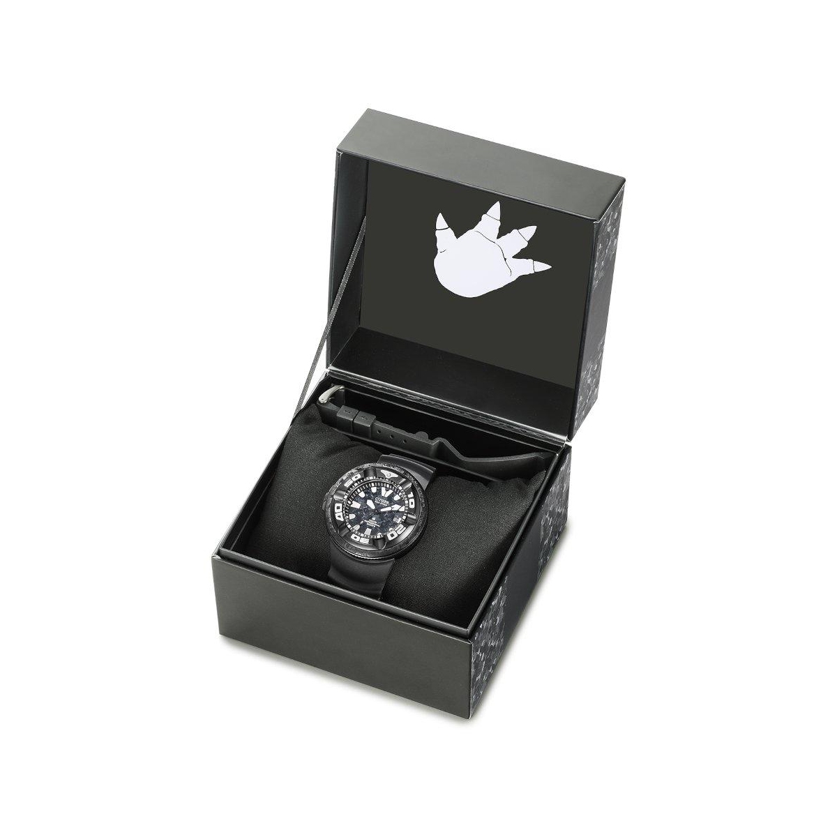 ZEGAREK CITIZEN PROMASTER MARINE ECOZILLA X GODZILLA COLLABORATION DIVER LIMITED EDITION