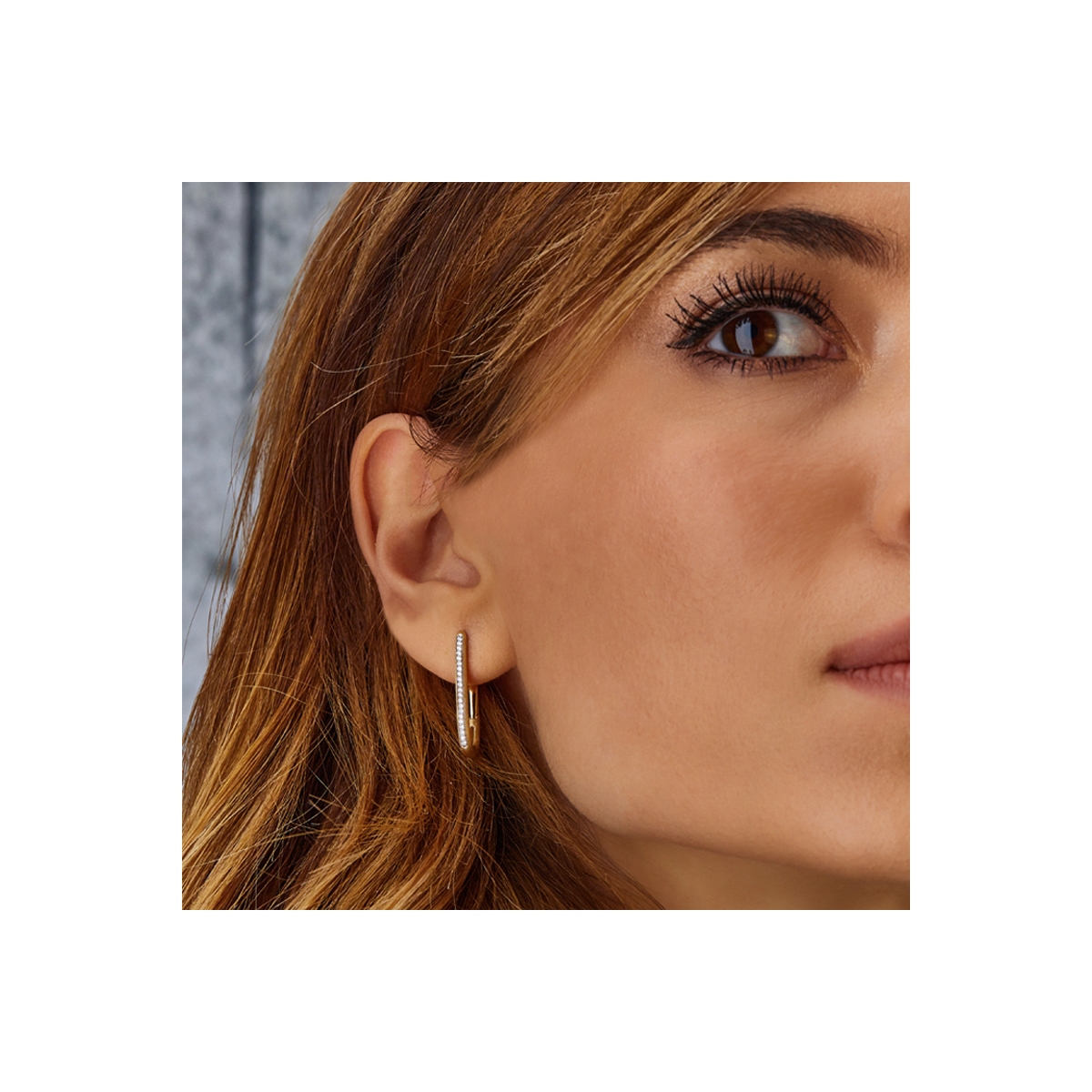 Kolczyki złote Nanis