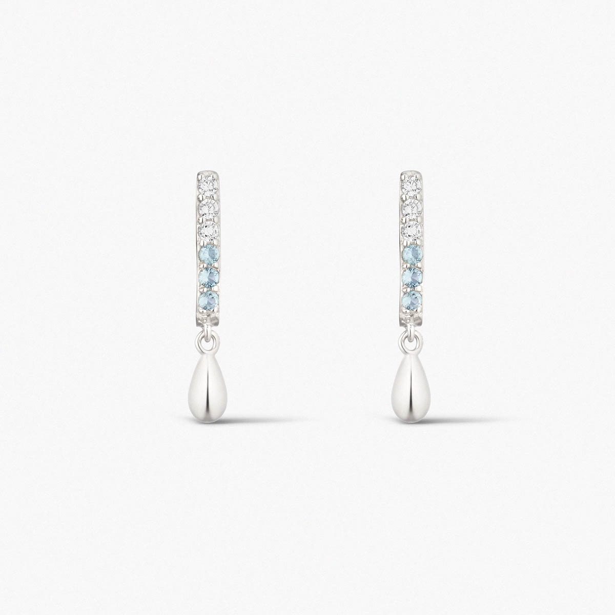 Kolczyki srebrne Balerina