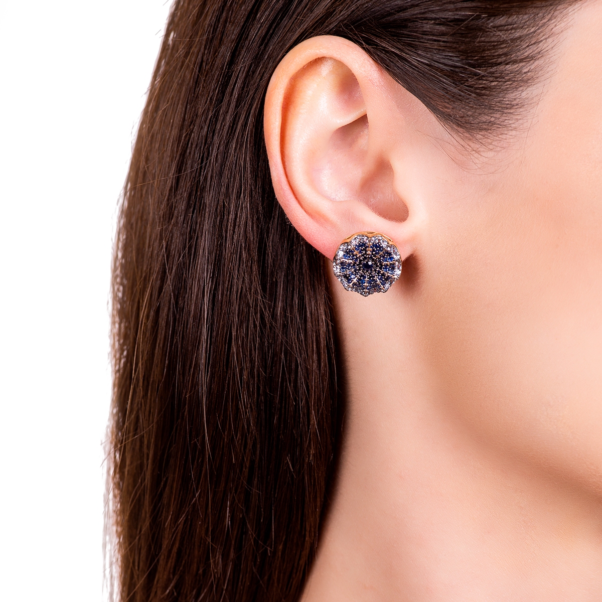 Kolczyki złote Lunapark