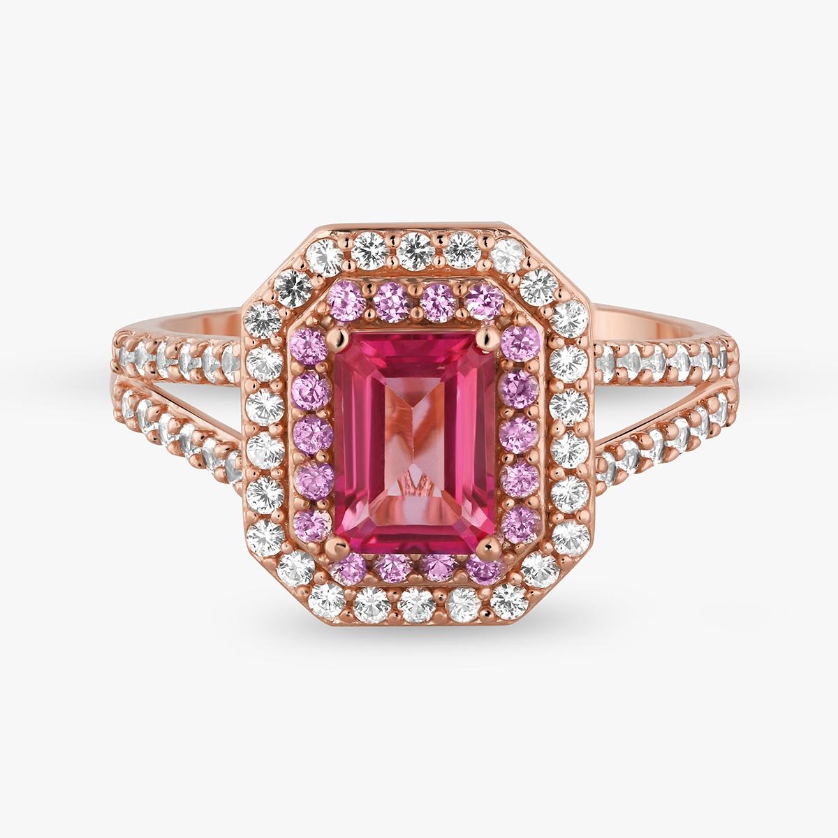 Pierścionek złoty Diva