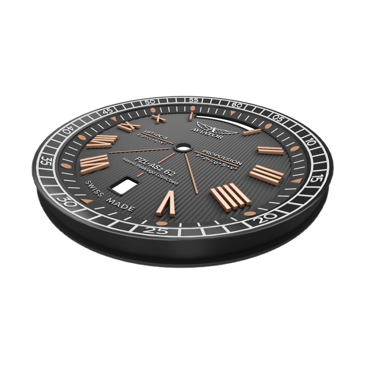 ZEGAREK AVIATOR DOUGLAS DAY-DATE POLSKA EDYCJA