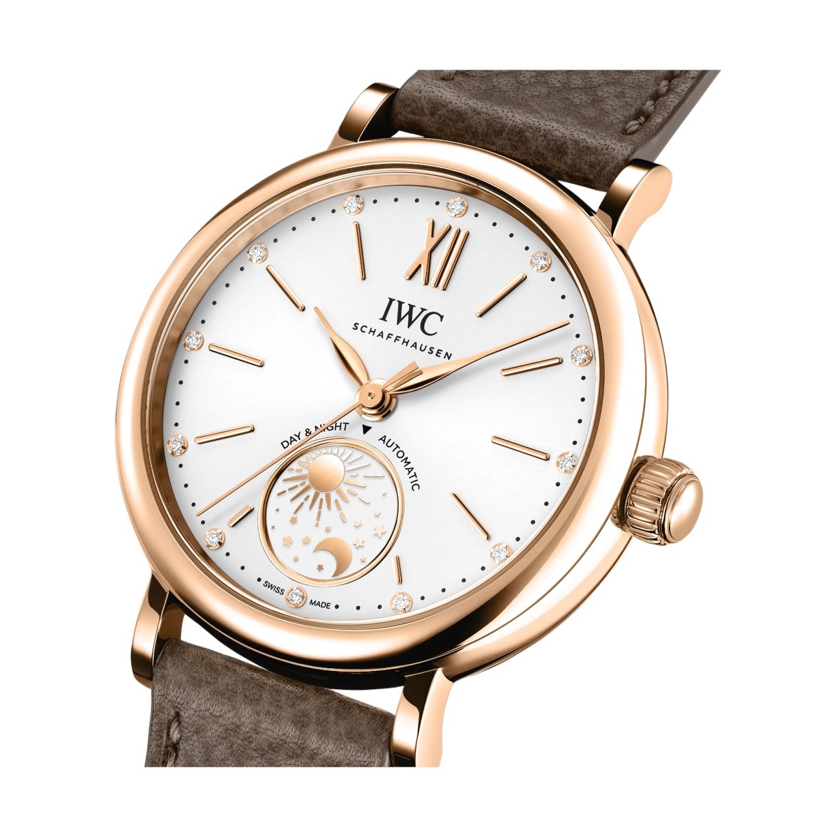 ZEGAREK IWC SCHAFFHAUSEN PORTOFINO AUTOMATIC DAY & NIGHT