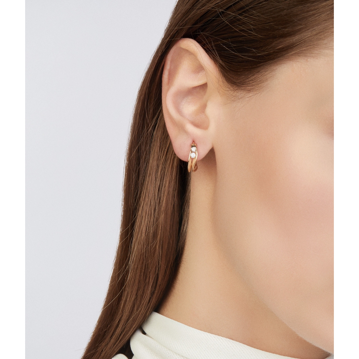 Kolczyki złote Anna Marii Camili