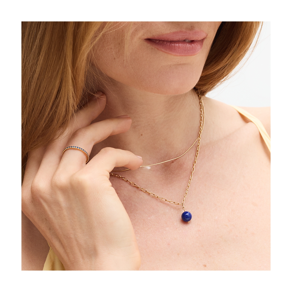 Naszyjnik złoty Alchemia