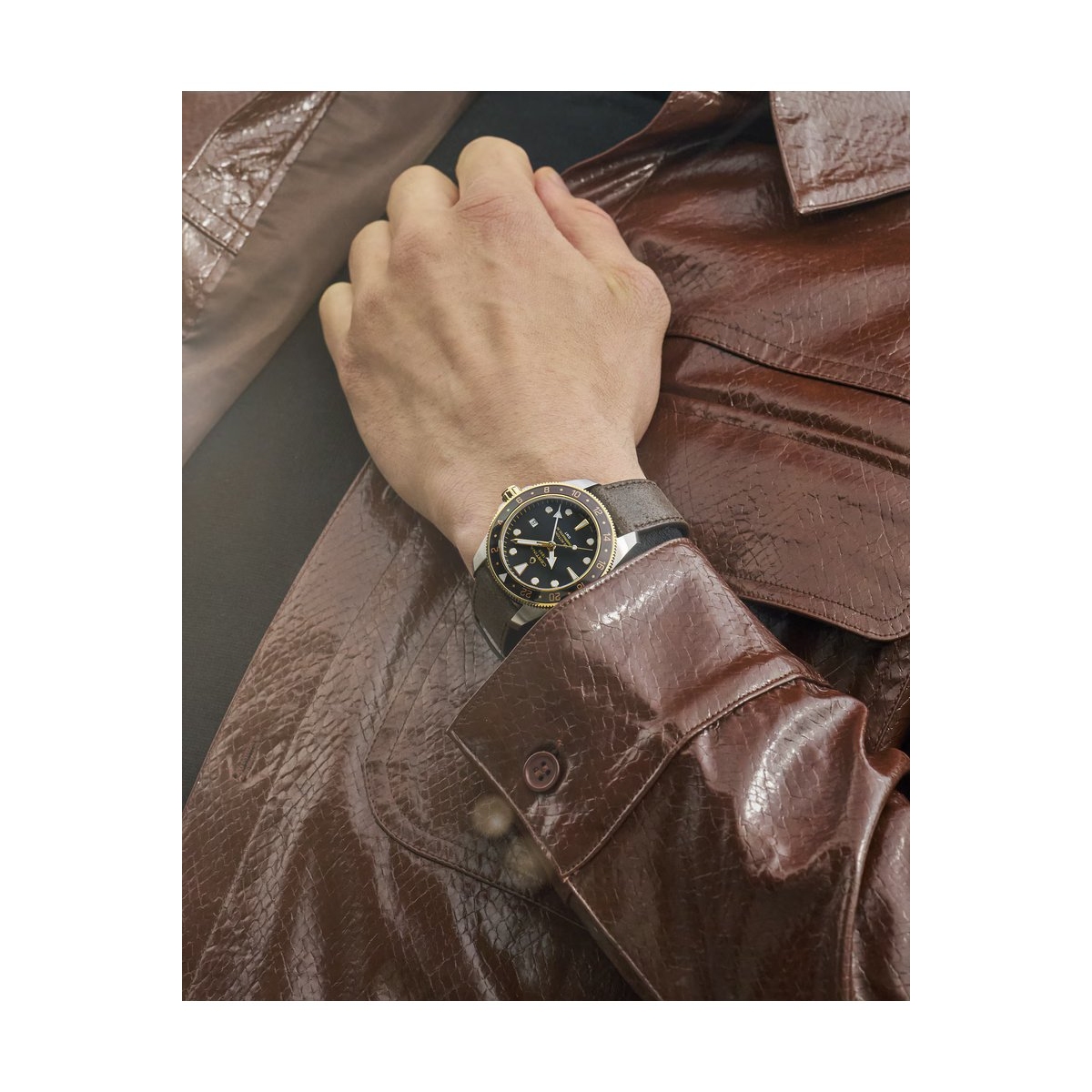 ZEGAREK CERTINA DS Action GMT Powermatic 80