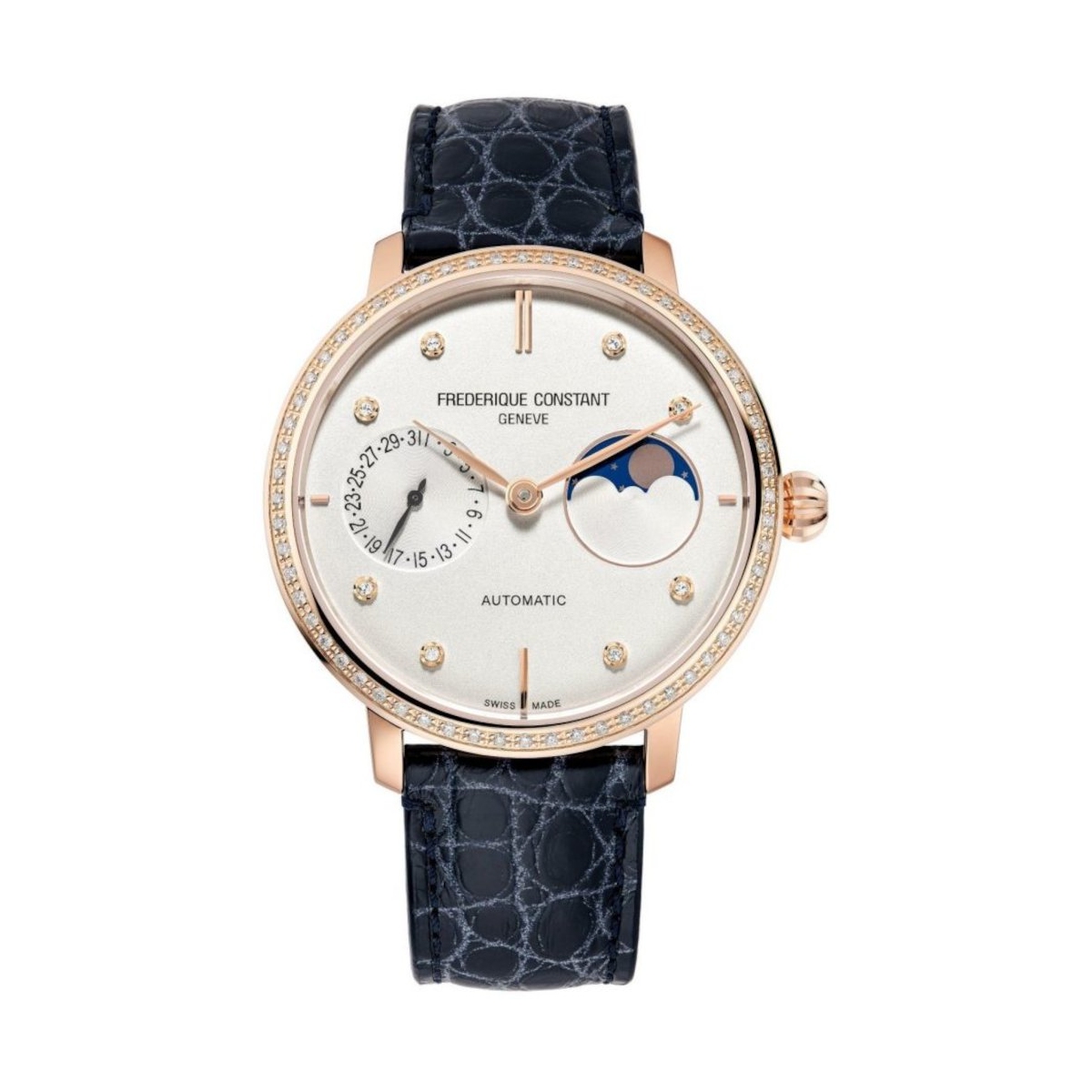 ZEGAREK FREDERIQUE CONSTANT MANUFACTURE SLIMLINE MOONPHASE