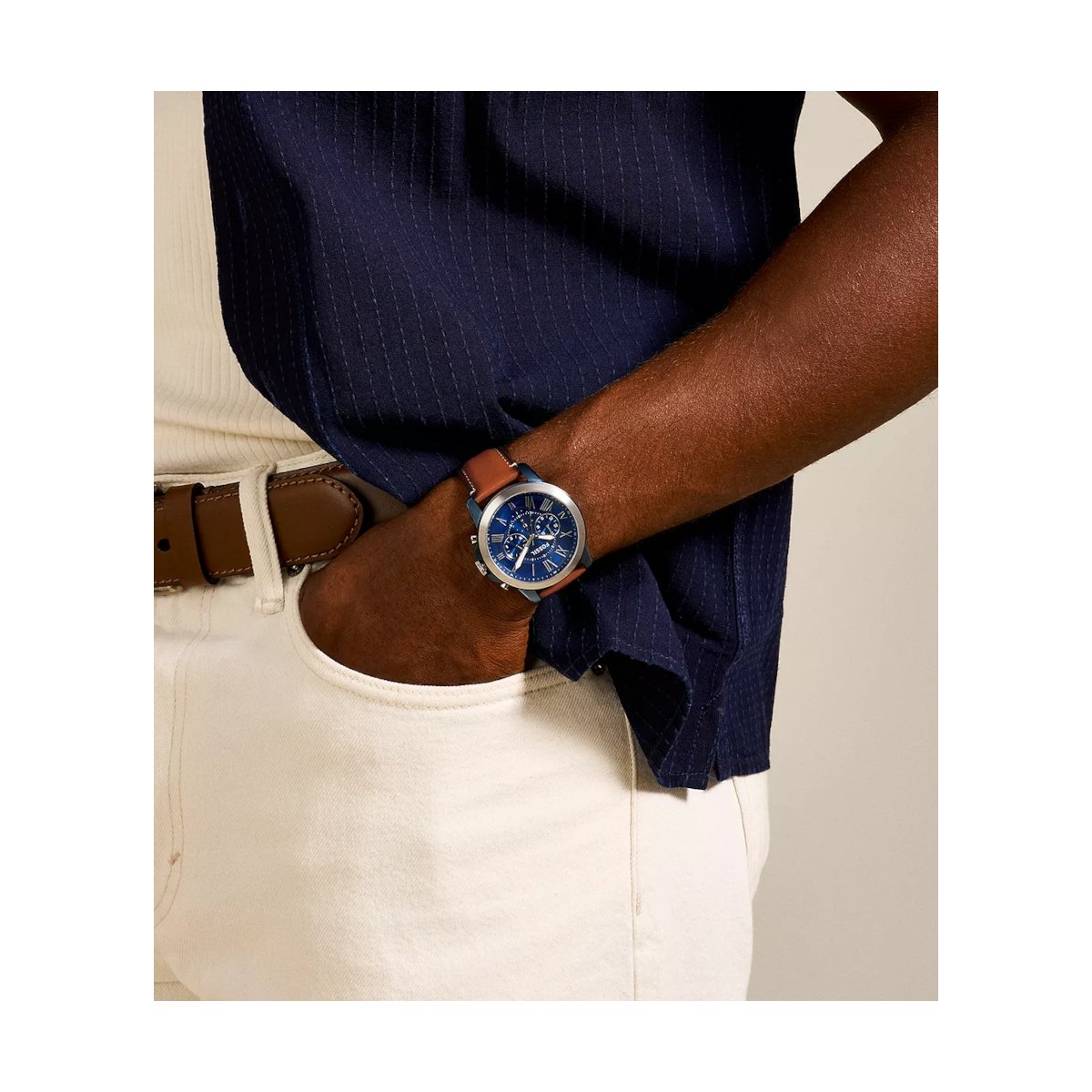 ZEGAREK FOSSIL GRANT CHRONOGRAPH