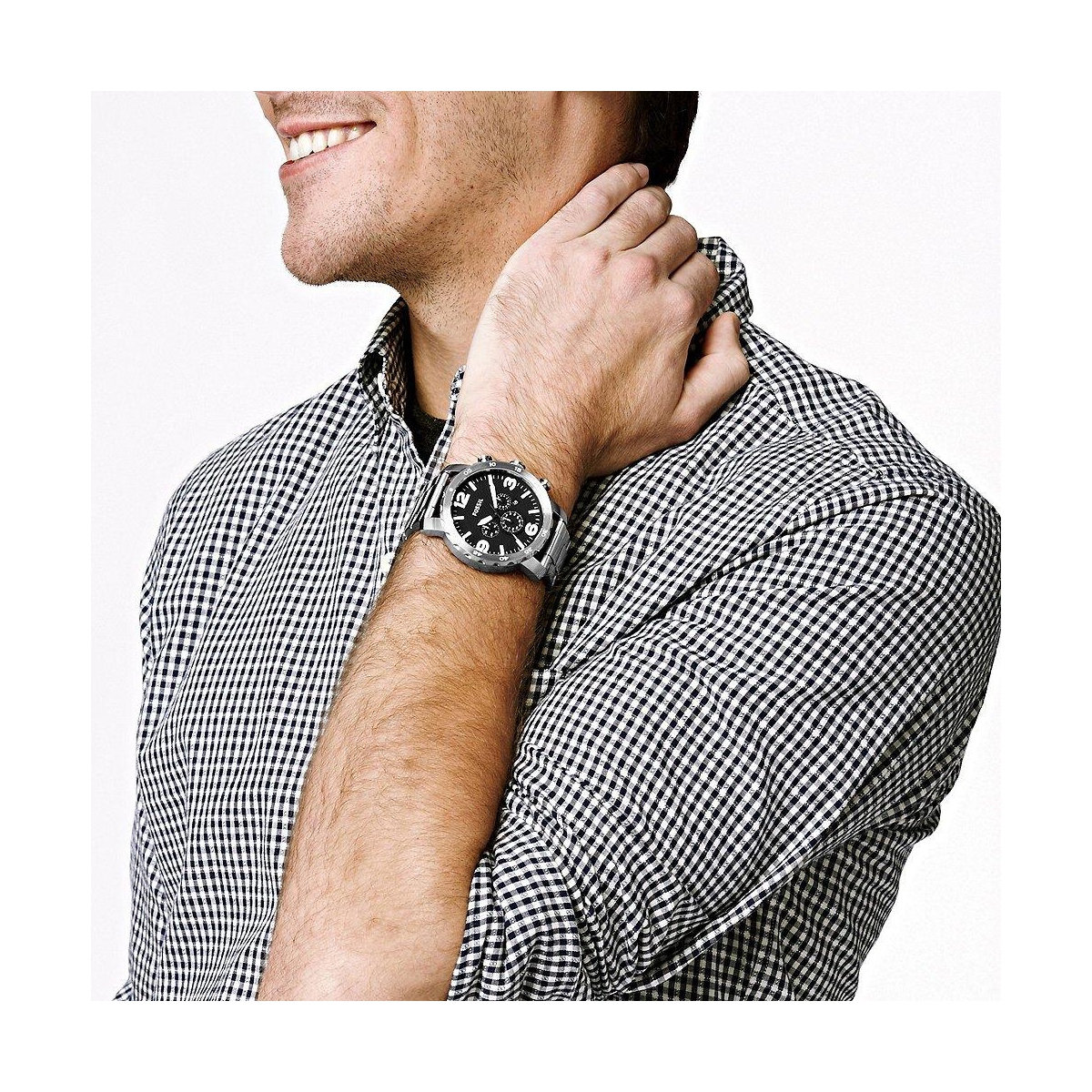 ZEGAREK FOSSIL NATE CHRONOGRAPH