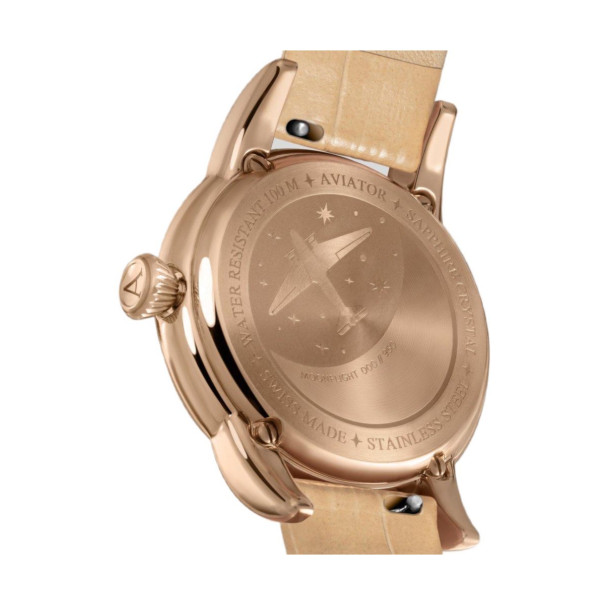 ZEGAREK AVIATOR DOUGLAS MOONFLIGHT