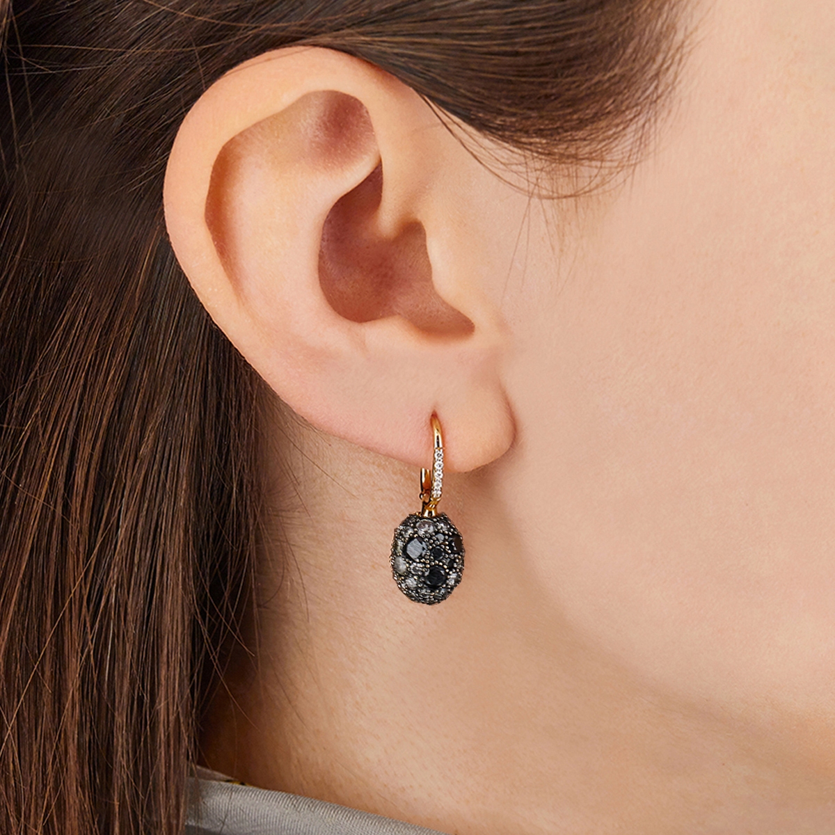 Kolczyki złote Nanis