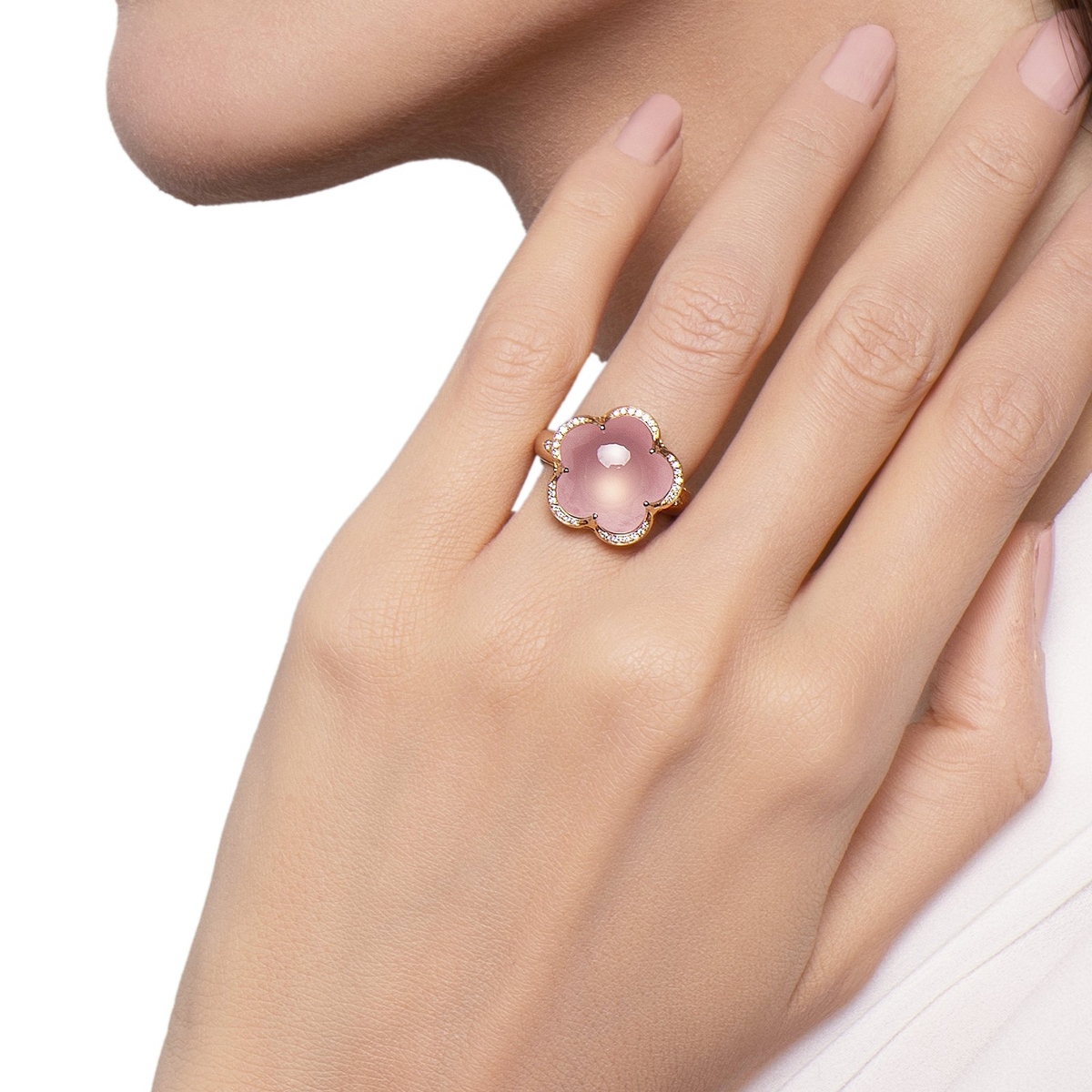 Pierścionek złoty PASQUALE BRUNI