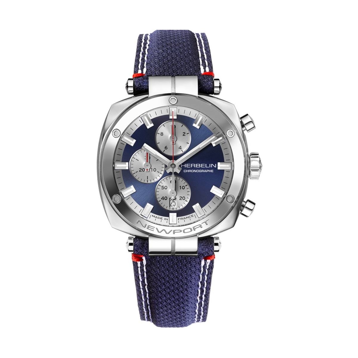 ZEGAREK HERBELIN NEWPORT HERITAGE ORIGINALS CHRONOGRAPH