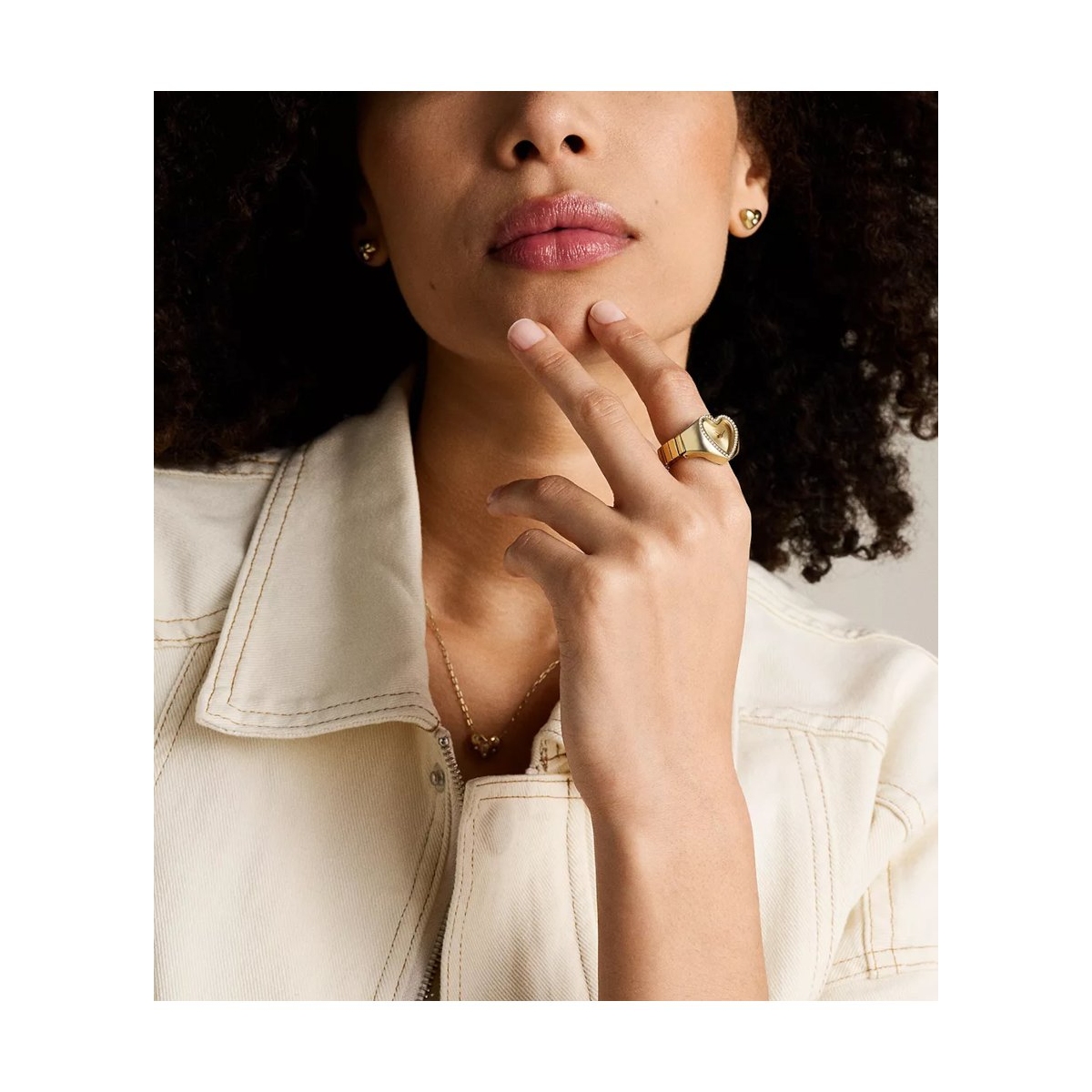 ZEGAREK FOSSIL WATCH RING