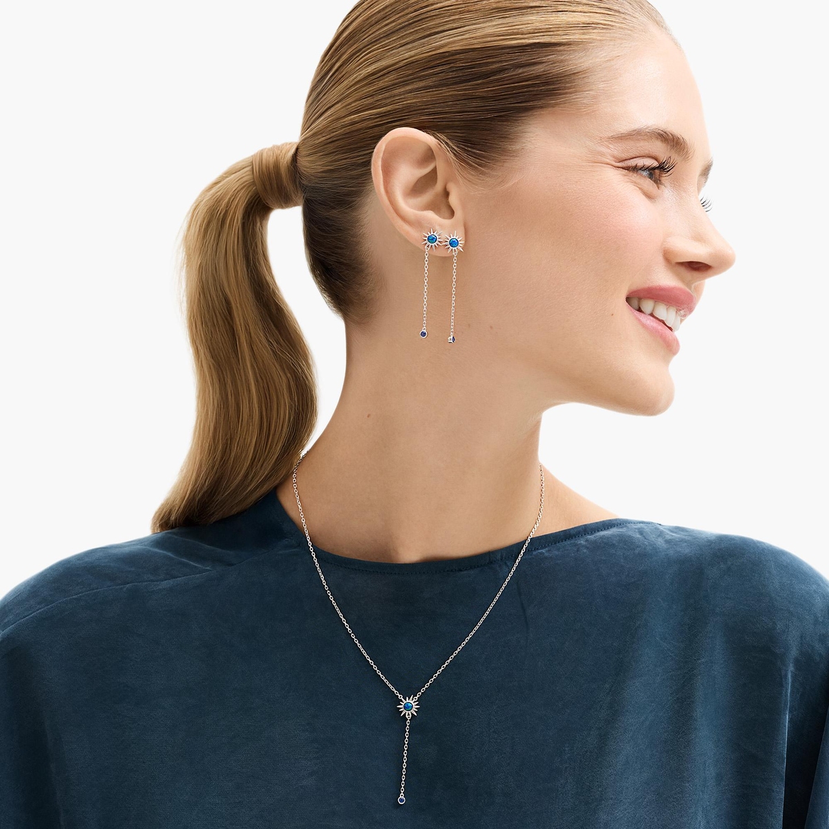 Naszyjnik srebrny Alchemia