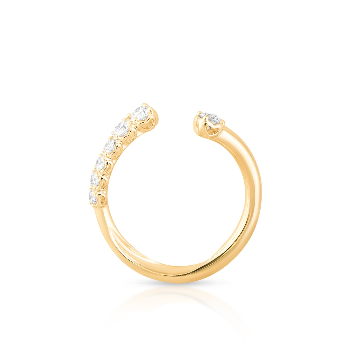 Pierścionek złoty RECARLO